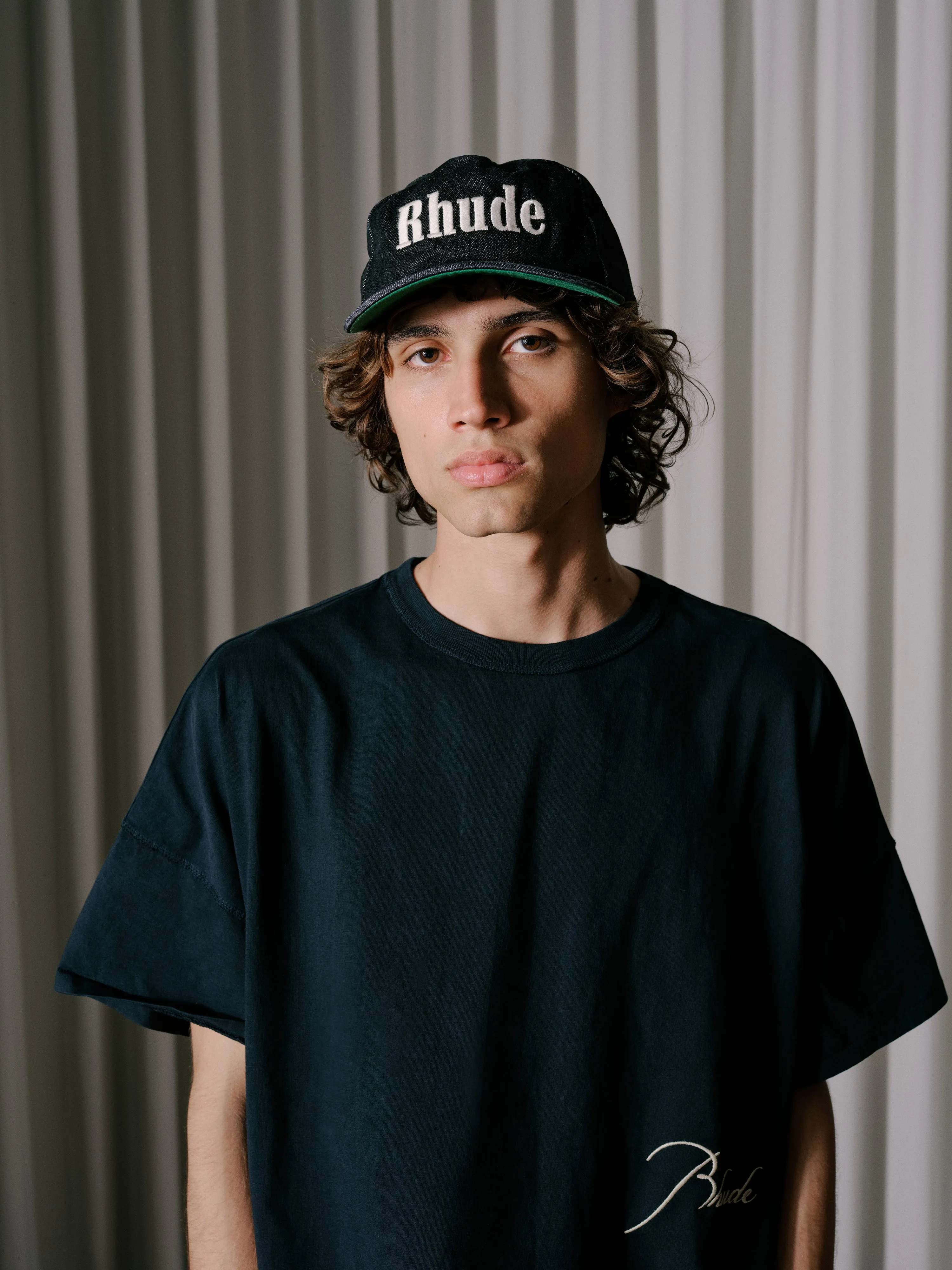 DENIM LOGO HAT sold by Rhude product image thumbnail 2