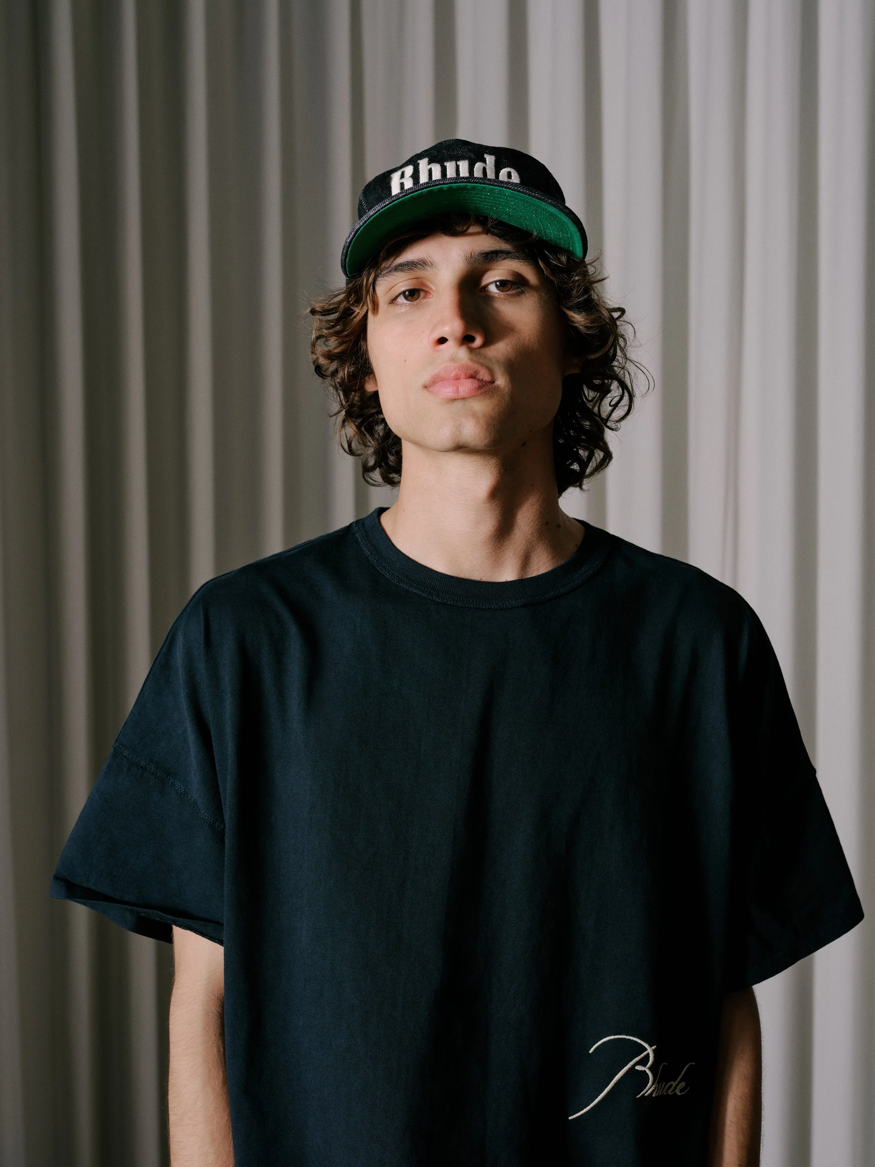 DENIM LOGO HAT sold by Rhude product image thumbnail 4