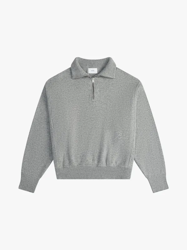 CORE CASHMERE KNIT QUARTER-ZIP sold by Rhude