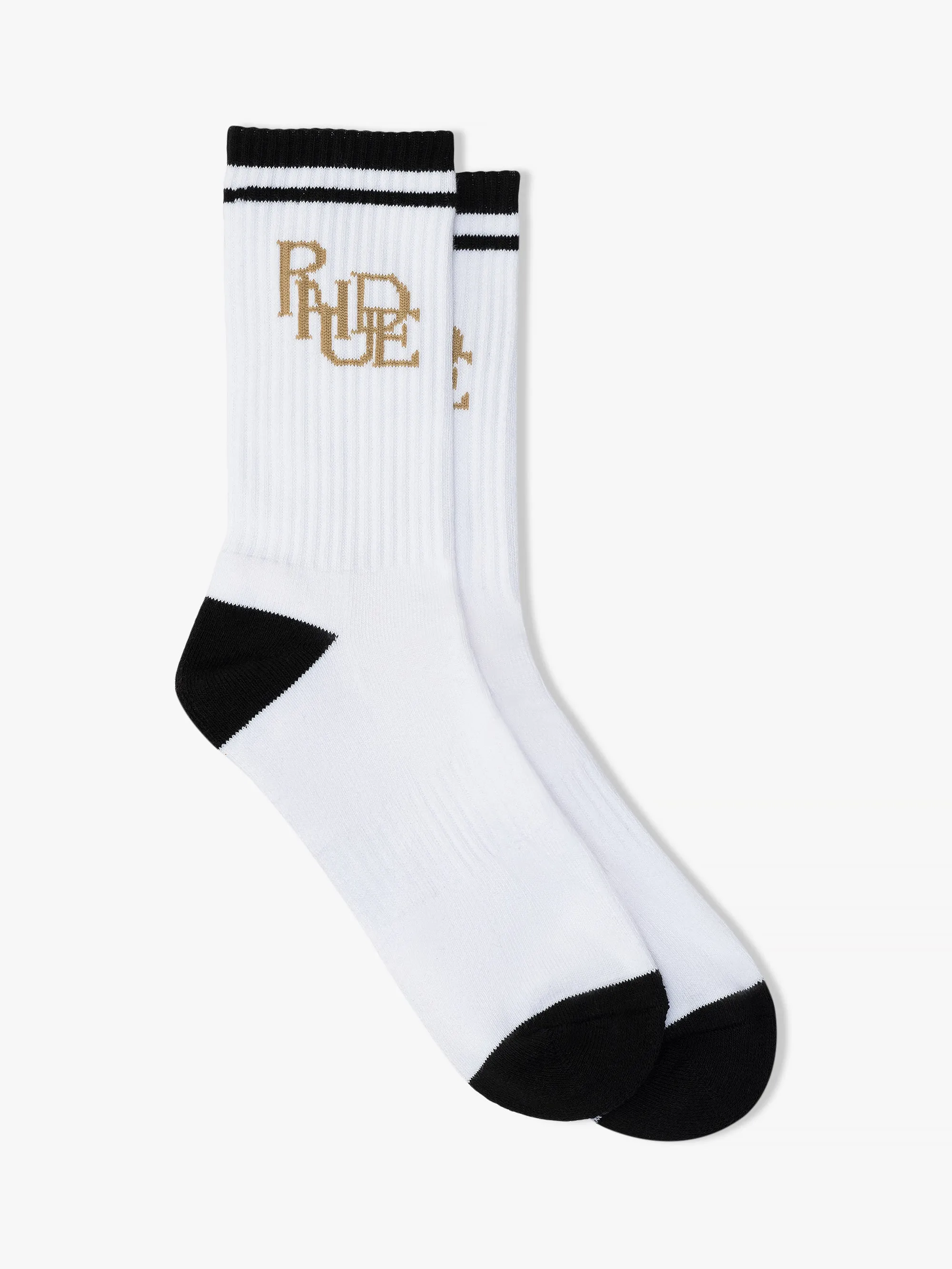 RHUDE SCRIBBLE LOGO SOCK sold by Rhude