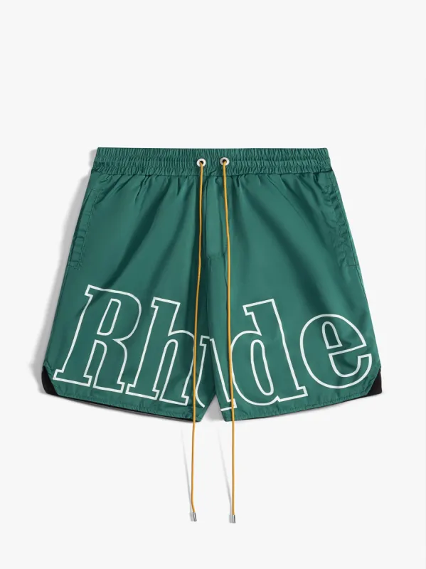 LOGO TRACK SHORT sold by Rhude