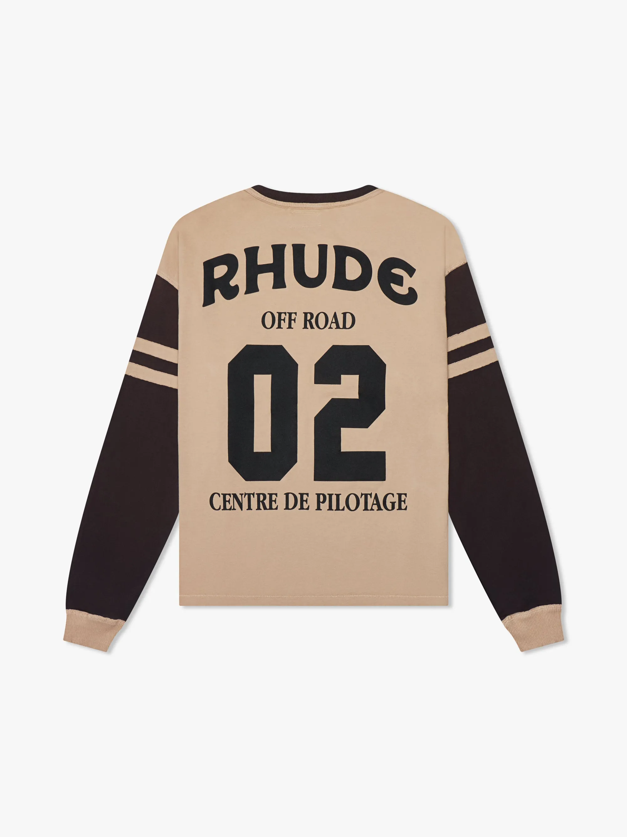 TRIPLE R CONTRAST LS TEE sold by Rhude product image thumbnail 2