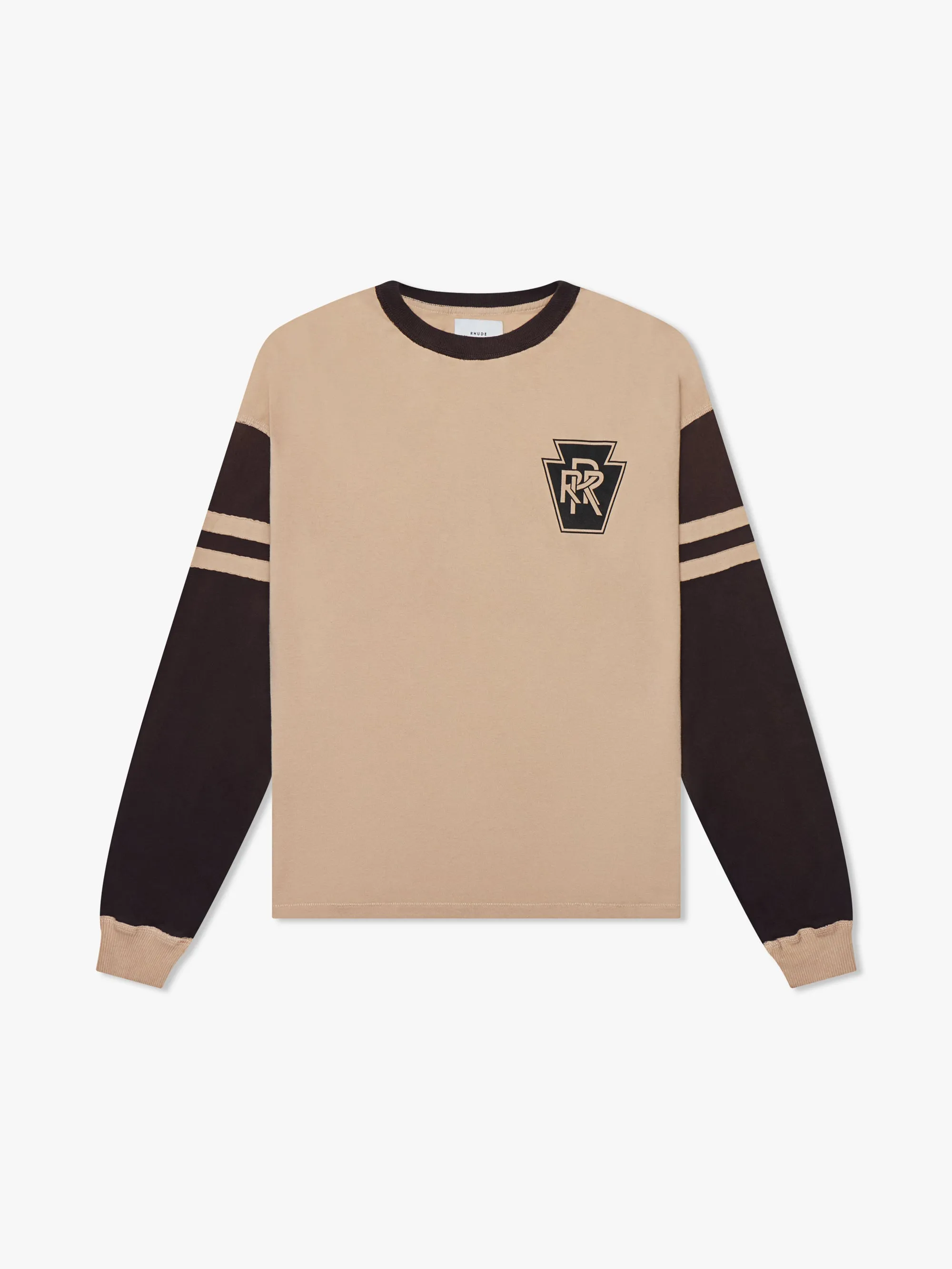 TRIPLE R CONTRAST LS TEE sold by Rhude