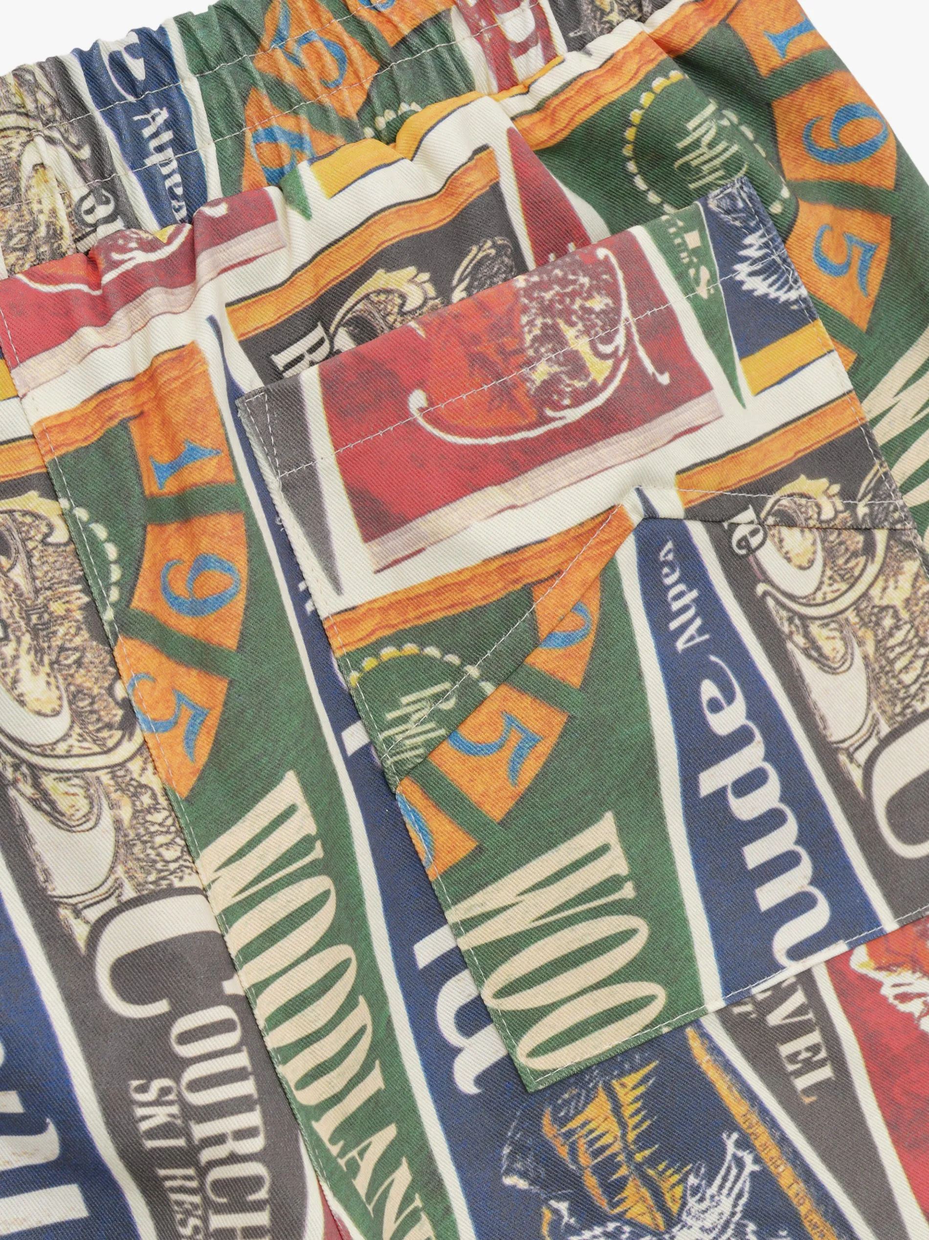 COLLEGIATE FLAG TWILL SHORT sold by Rhude product image thumbnail 4