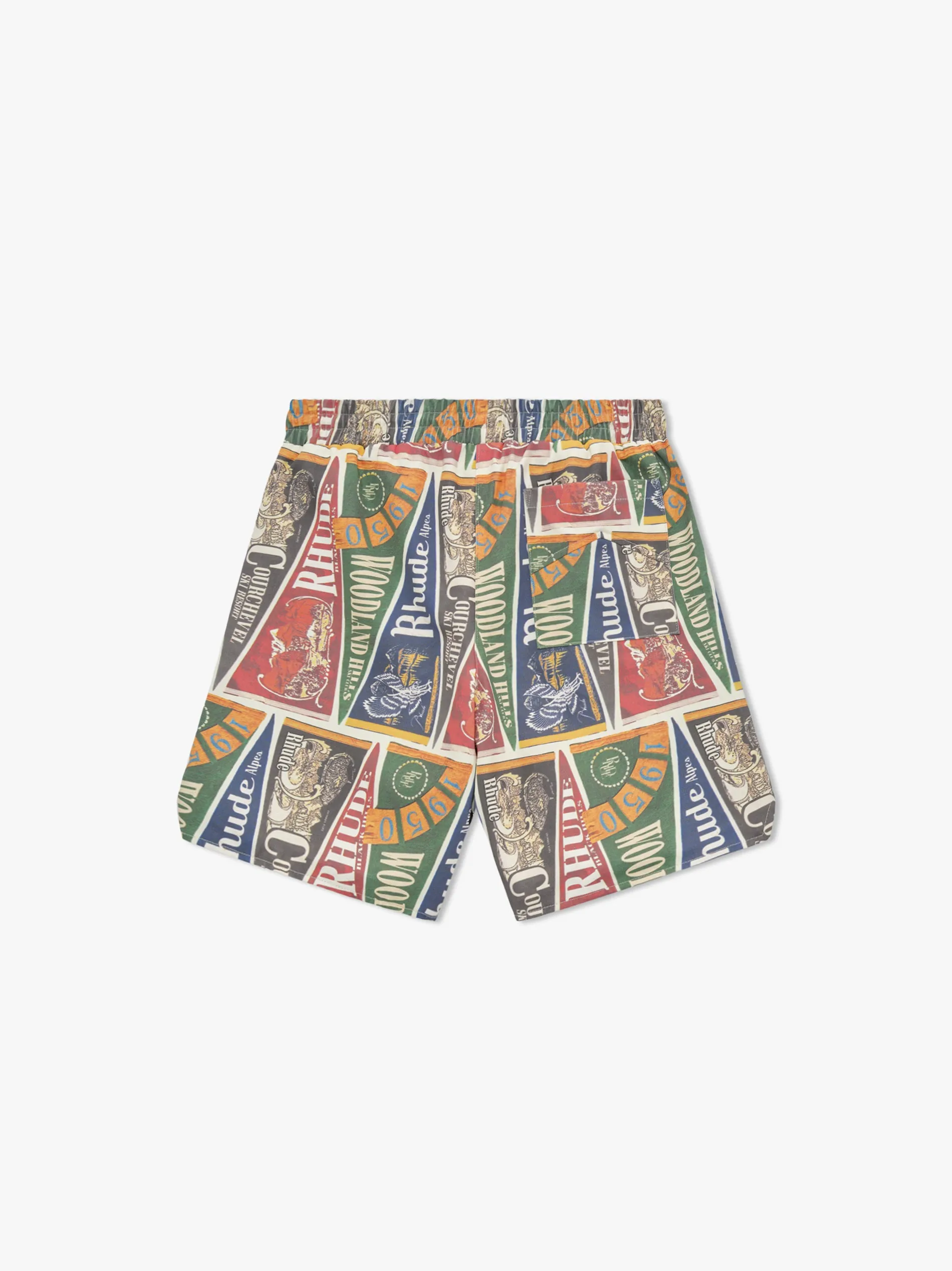 COLLEGIATE FLAG TWILL SHORT sold by Rhude product image thumbnail 2