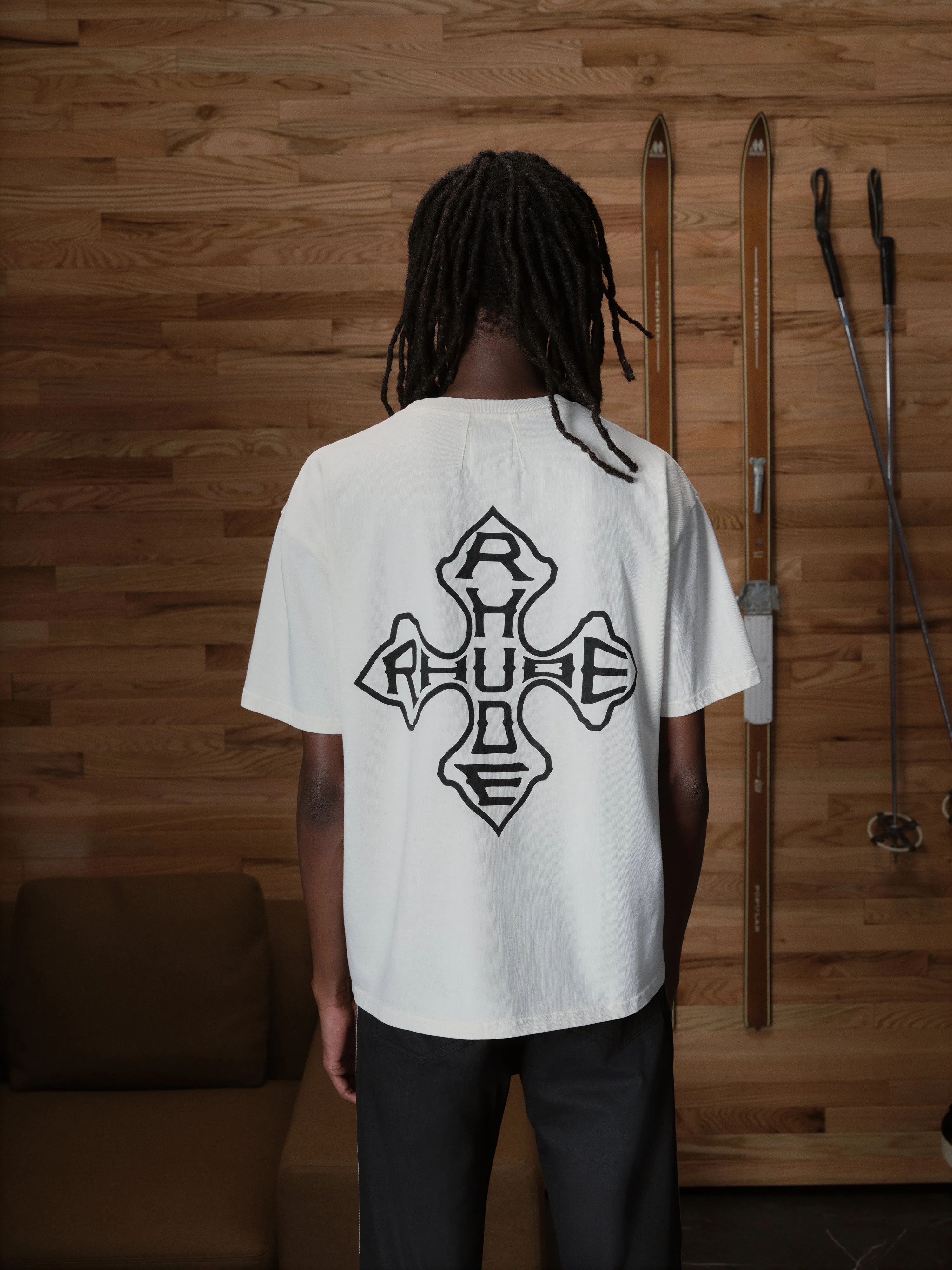 CROSS TEE sold by Rhude product image thumbnail 4