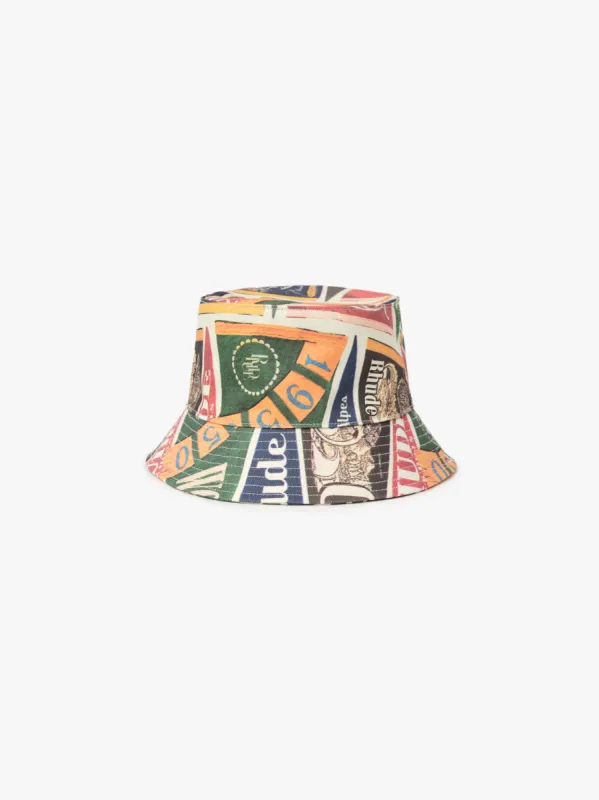 COLLEGIATE BUCKET HAT sold by Rhude