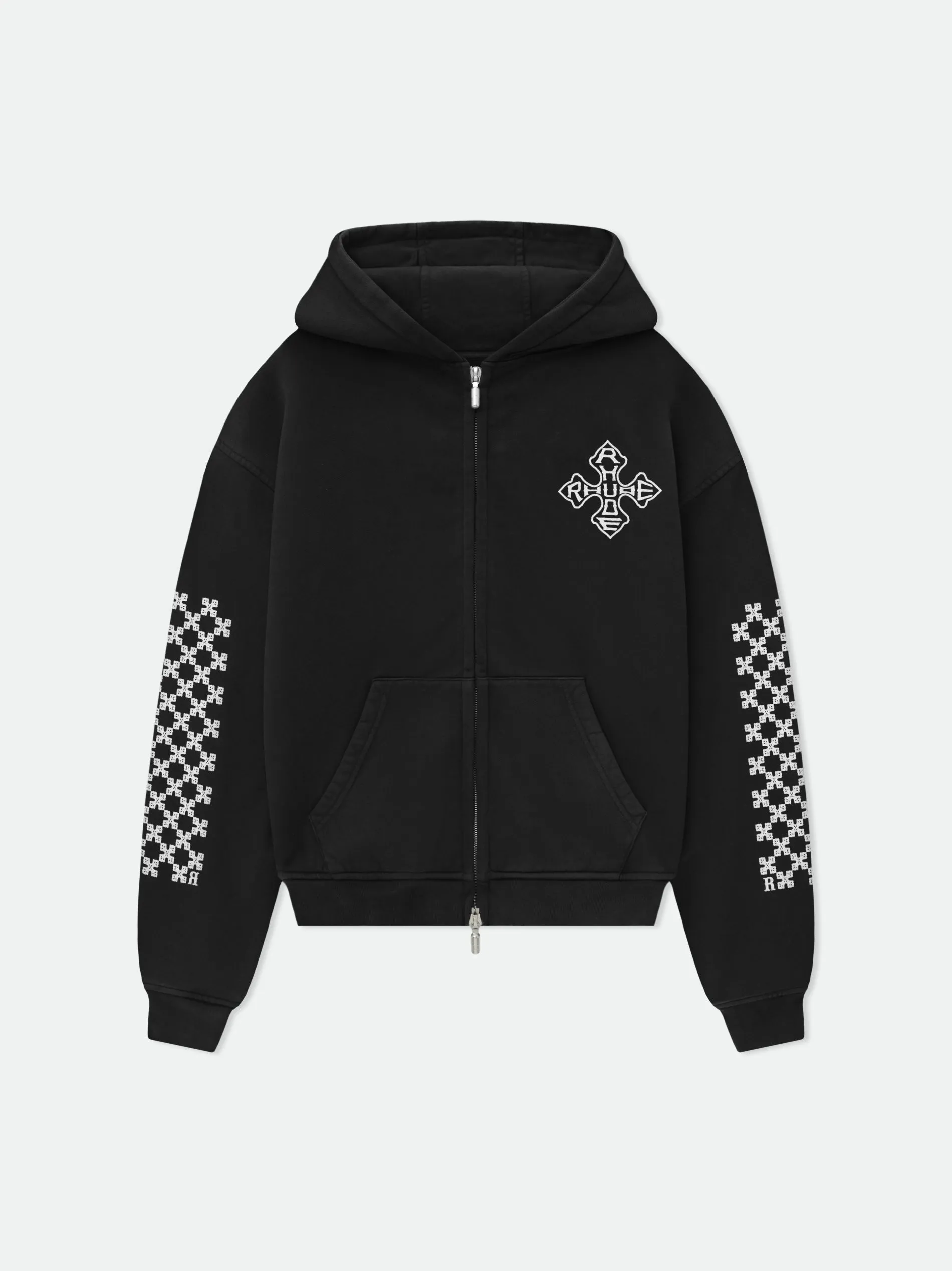 CROSS ZIP-UP HOODIE sold by Rhude