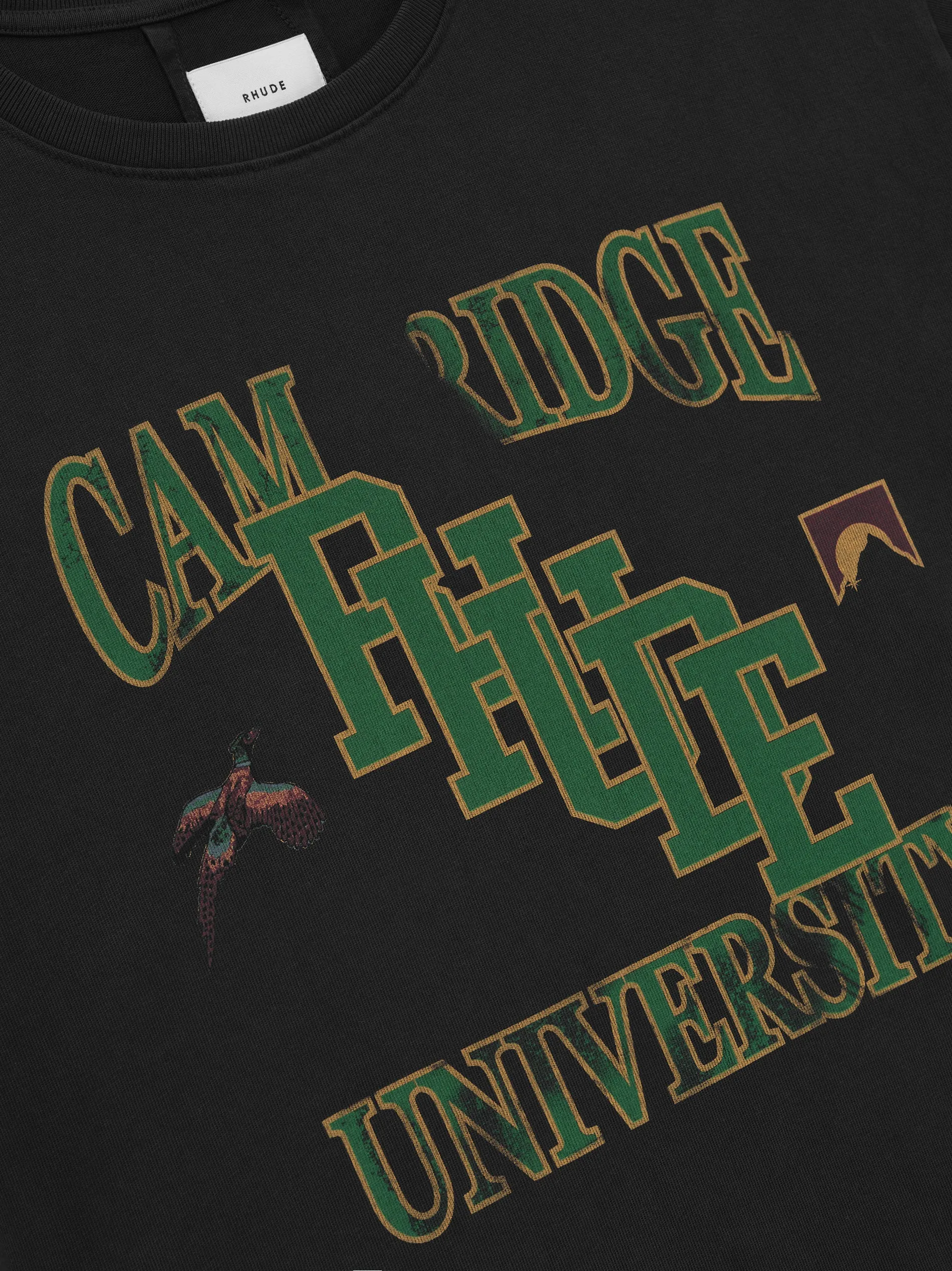 RHUDE UNIVERSITY TEE sold by Rhude product image thumbnail 5