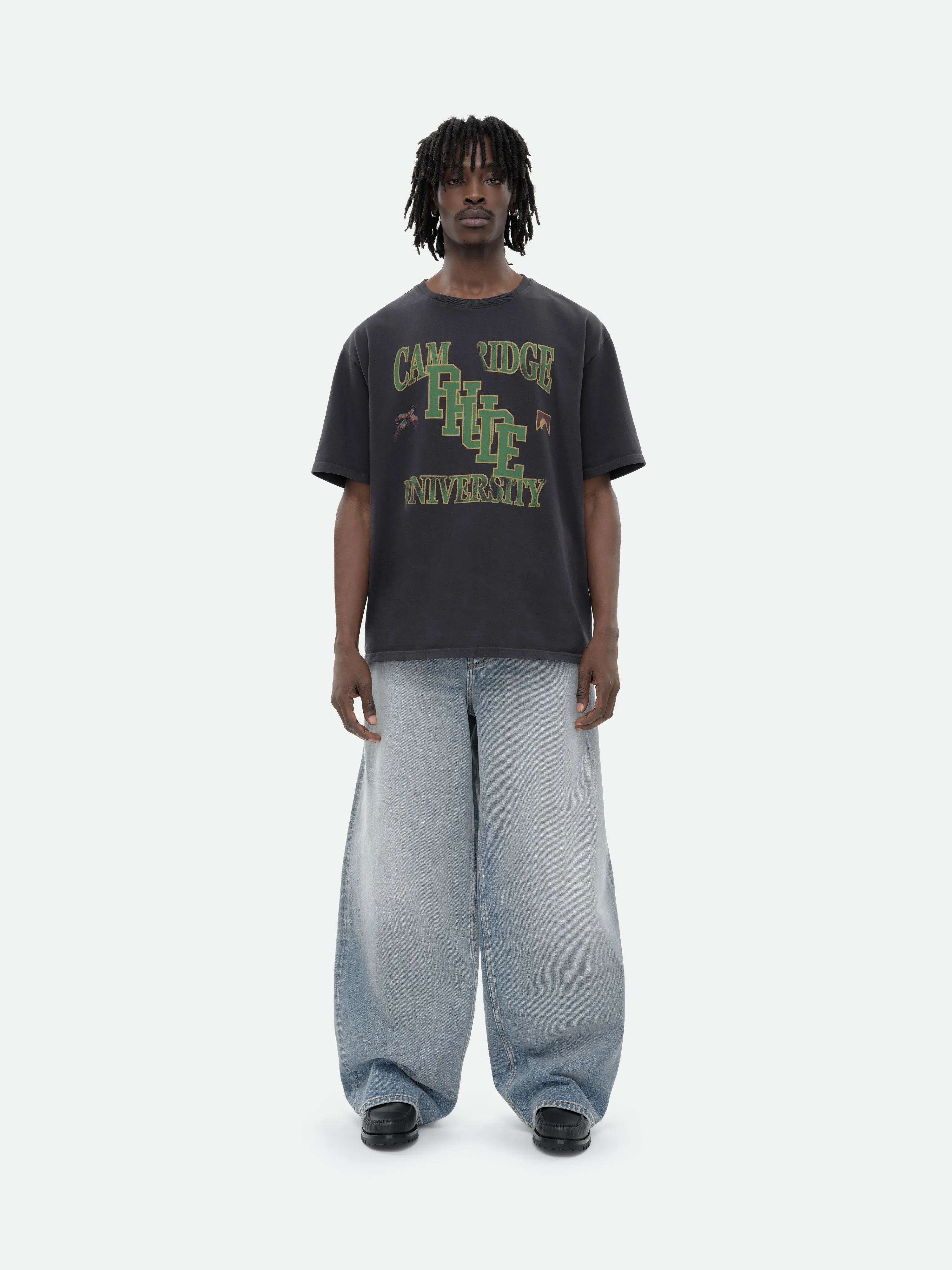 RHUDE UNIVERSITY TEE sold by Rhude product image thumbnail 2
