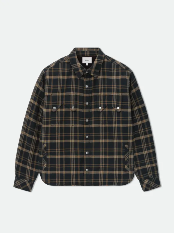 FLANNEL SHERPA OVERSHIRT made by Rhude