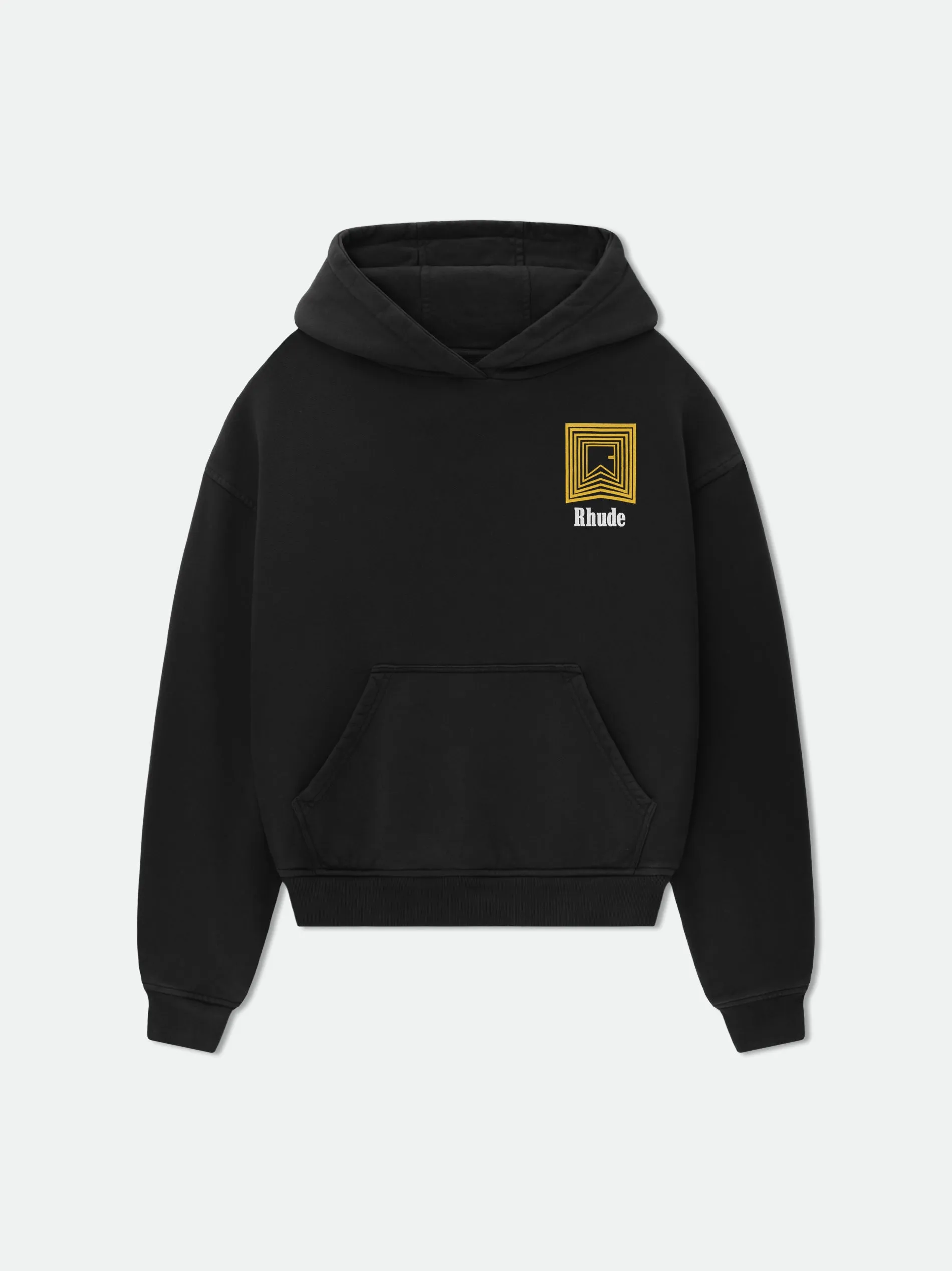 CHEVRON LOGO REPEAT HOODIE sold by Rhude