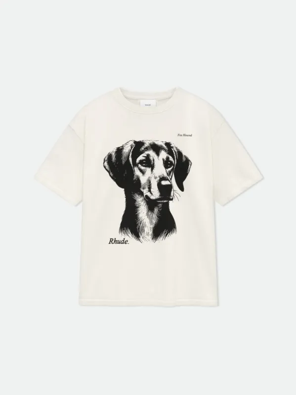 RHUDE FOX HOUND TEE sold by Rhude