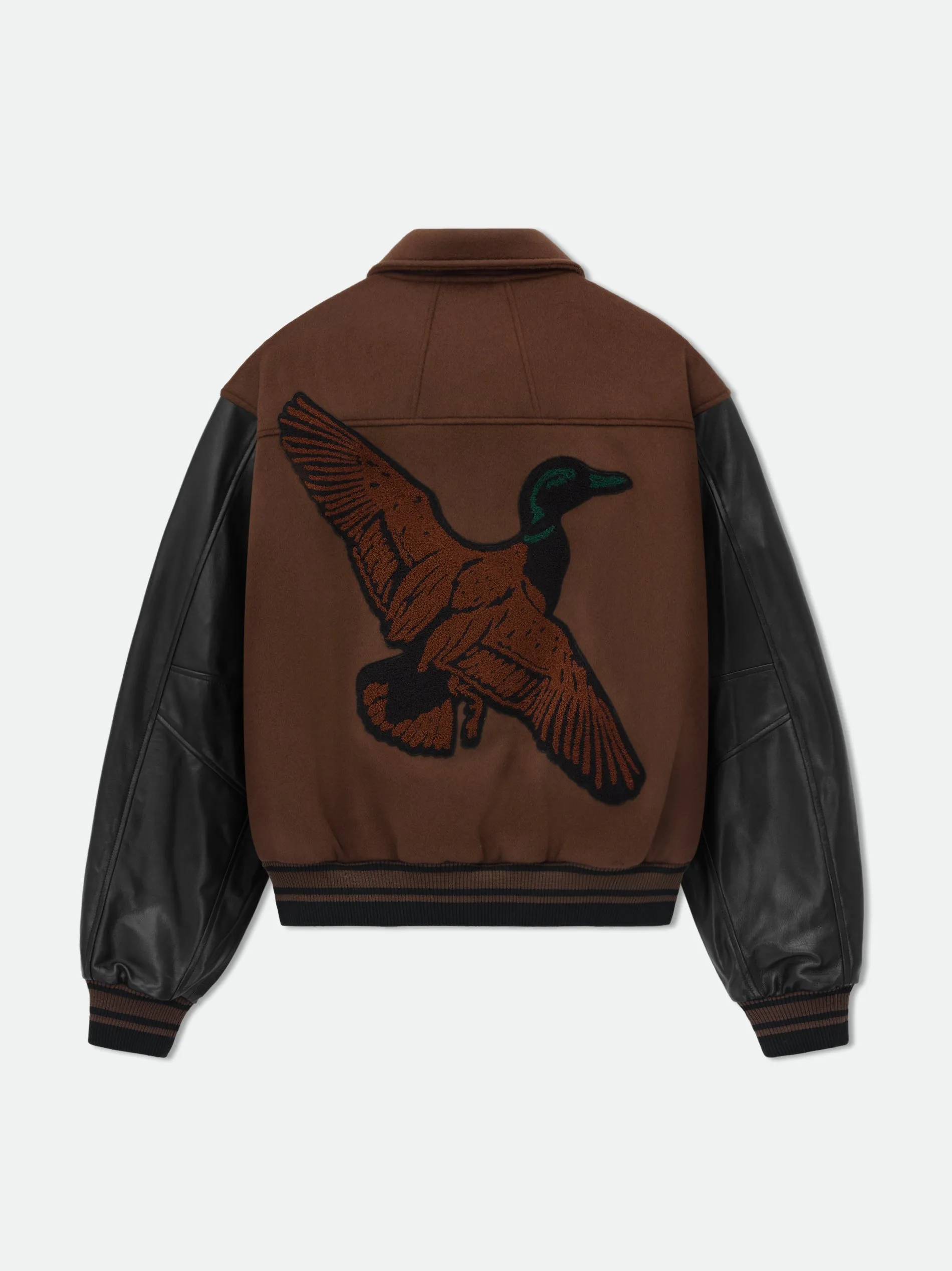 DUCK VARSITY JACKET sold by Rhude product image thumbnail 3