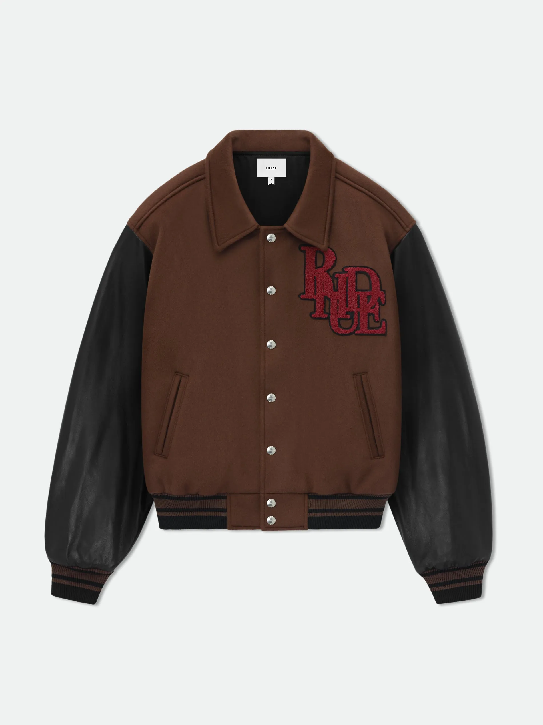 DUCK VARSITY JACKET sold by Rhude