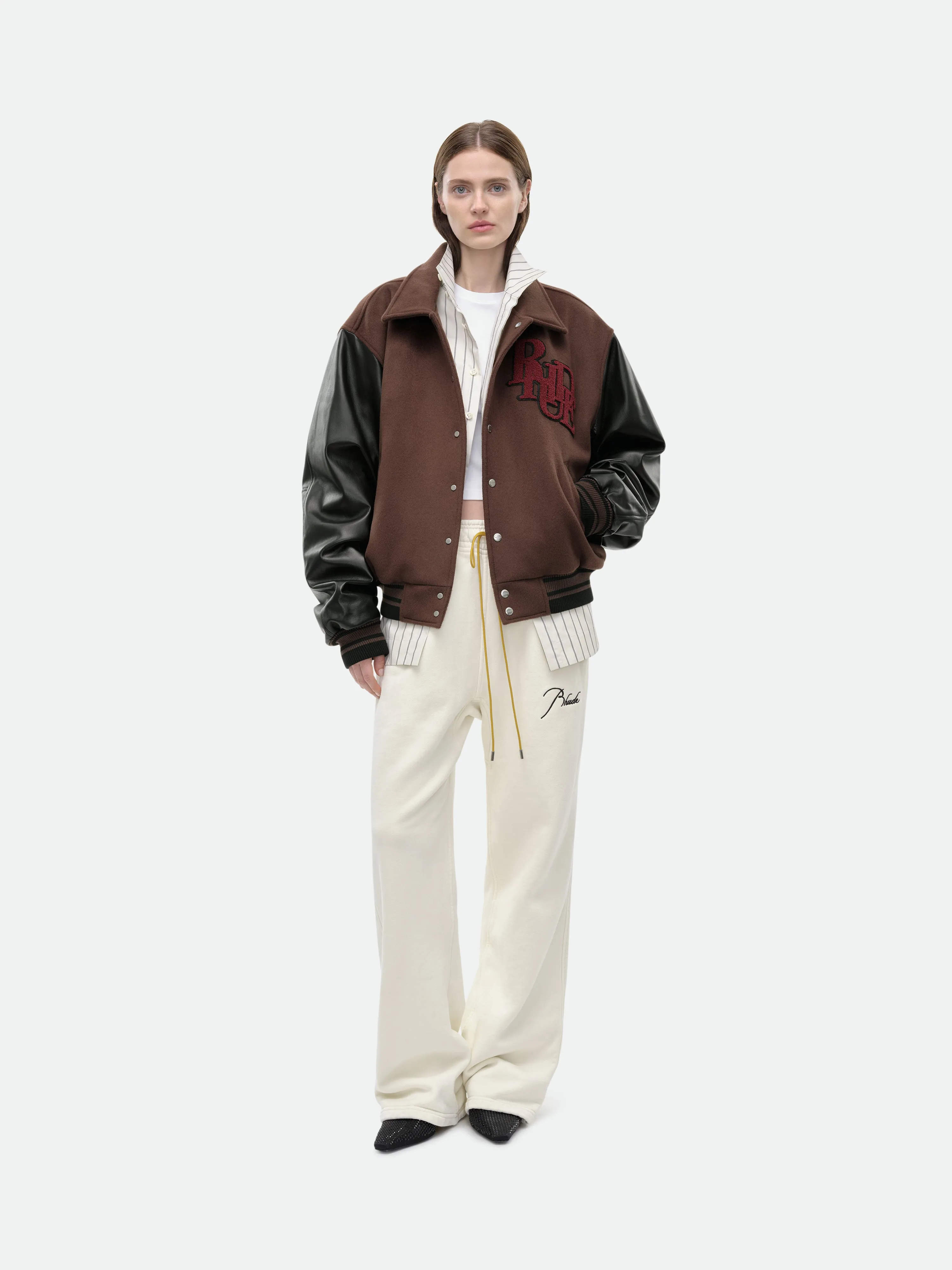 DUCK VARSITY JACKET sold by Rhude product image thumbnail 2