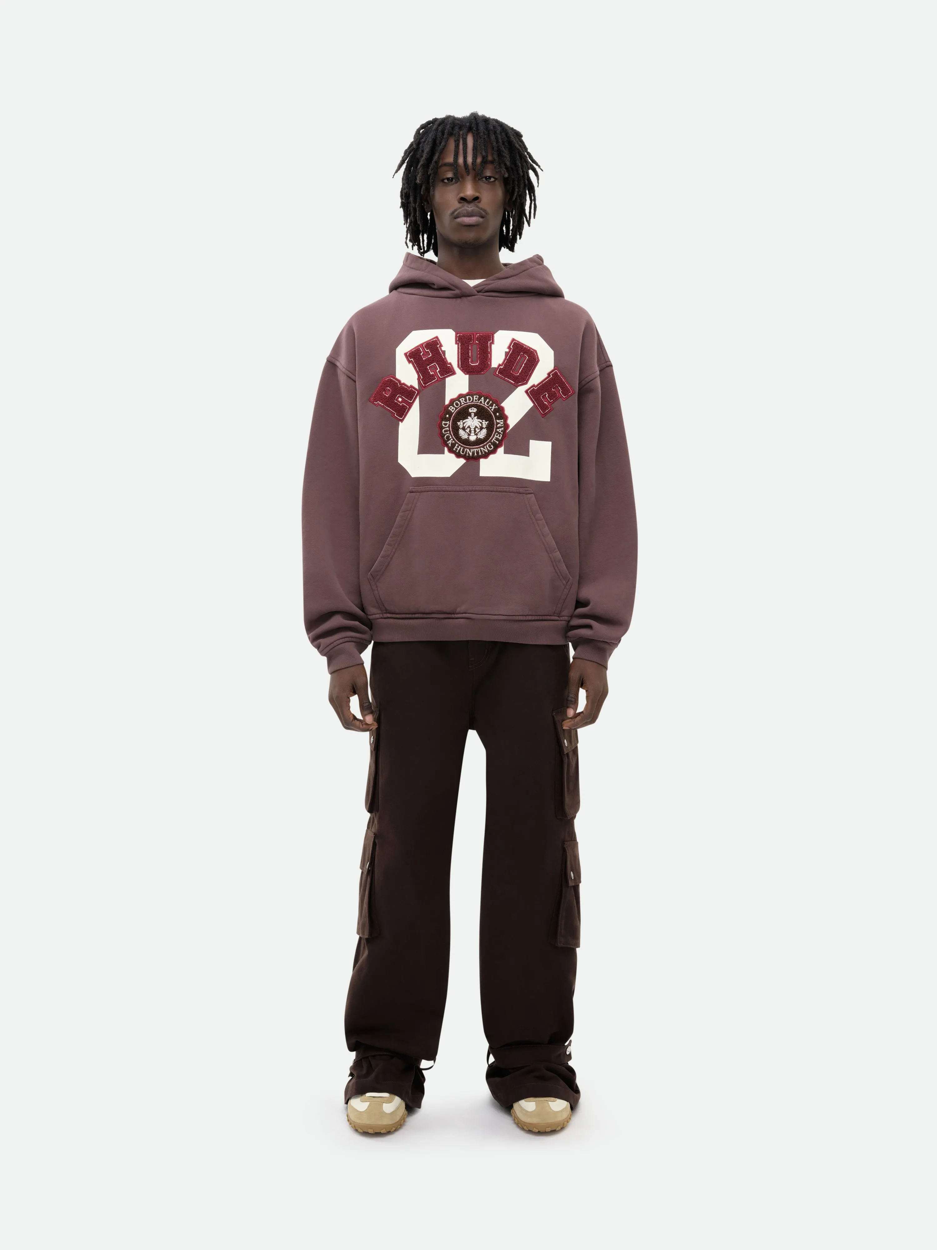 RHUDE CHENILLE HUNTING CLUB HOODIE sold by Rhude product image thumbnail 2