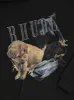 RHINESTONE HUNTING DOG HOODIE sold by Rhude