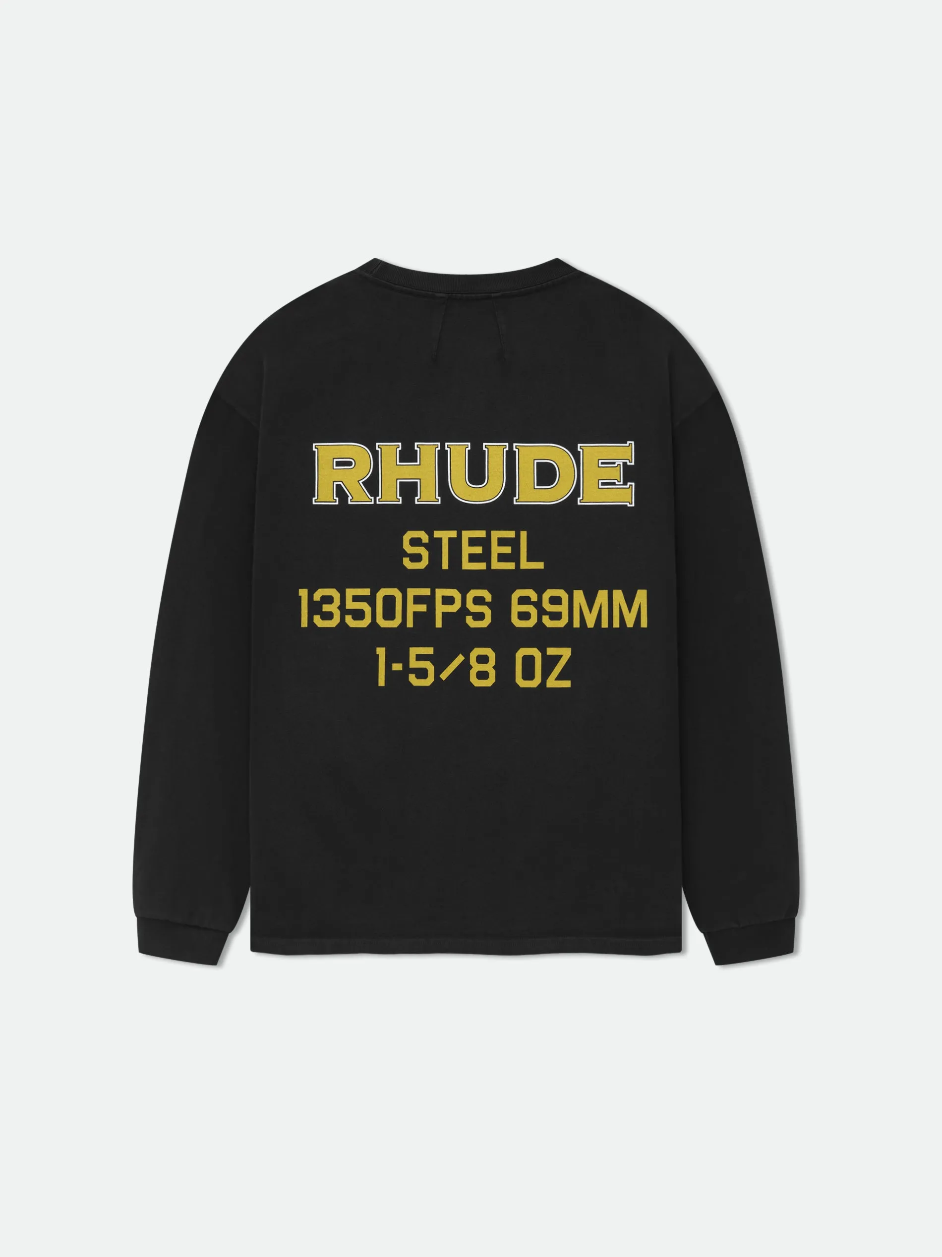 RHUDE STEEL LS TEE sold by Rhude product image thumbnail 3
