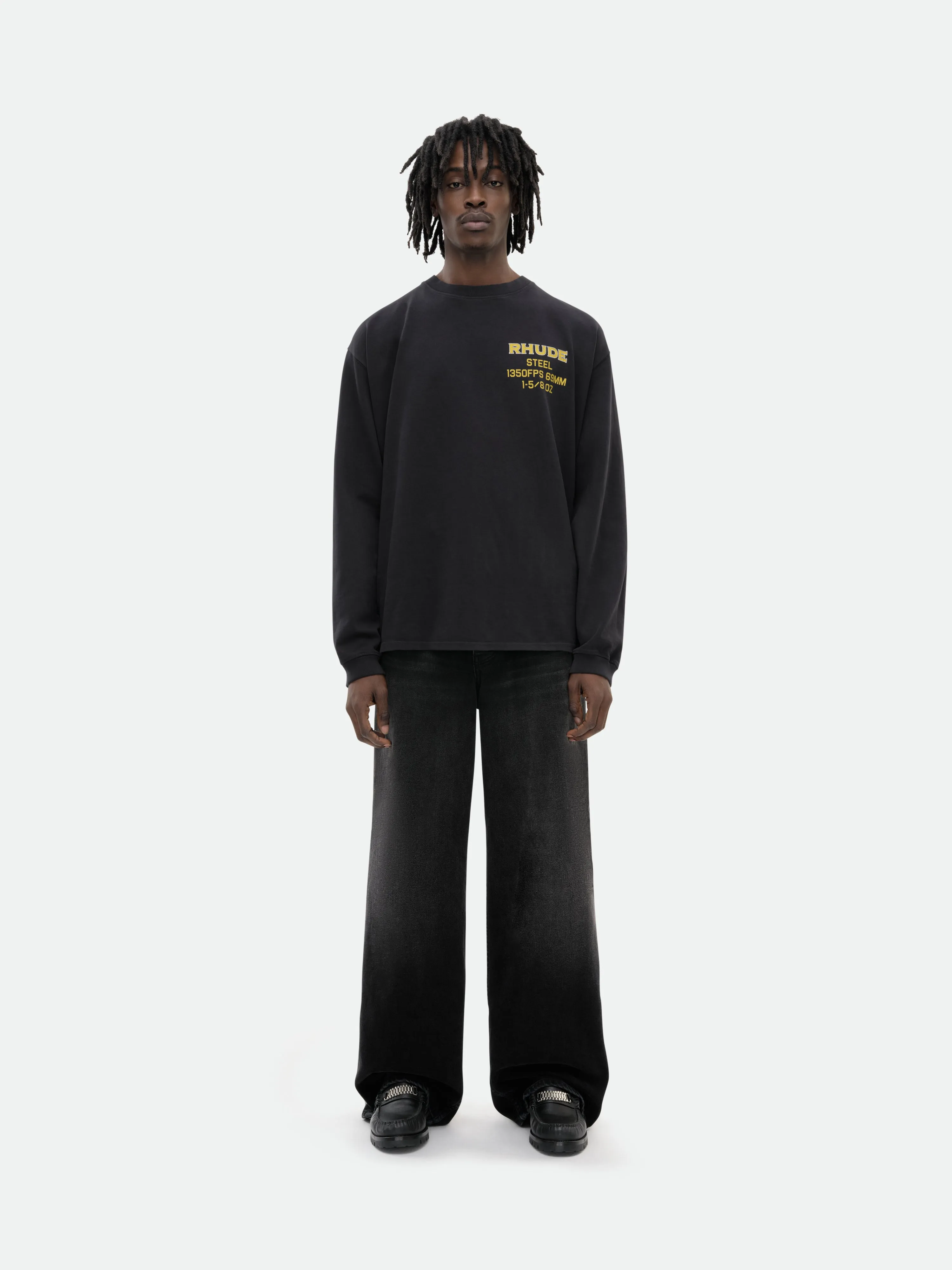 RHUDE STEEL LS TEE sold by Rhude product image thumbnail 2