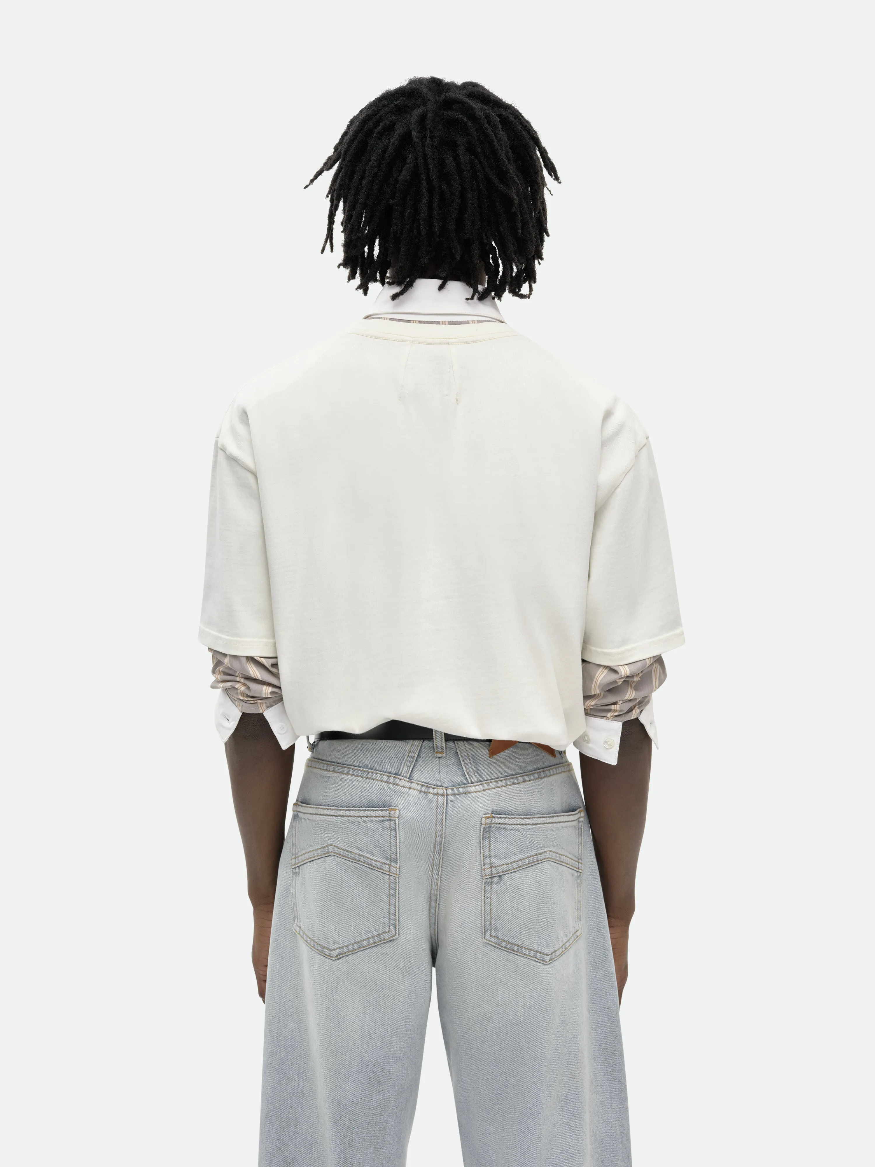 RUNWAY SCRIPT TEE sold by Rhude product image thumbnail 4