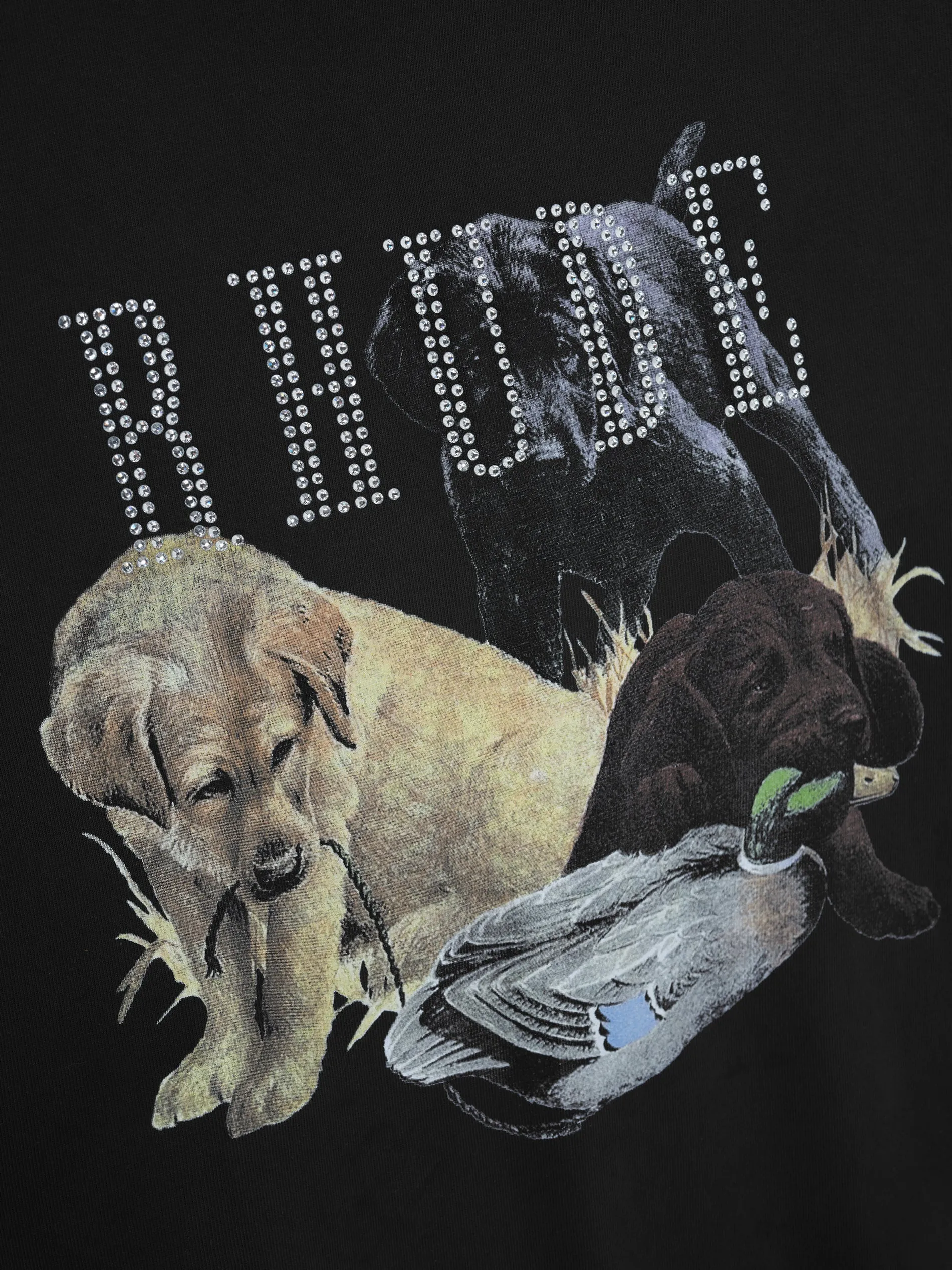 RHINESTONE HUNTING DOG TEE sold by Rhude product image thumbnail 5