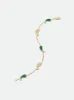 TEARS OF JOY BRACELET — 14K YELLOW GOLD/MALACHITE sold by Rhude
