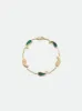 TEARS OF JOY BRACELET — 14K YELLOW GOLD/MALACHITE sold by Rhude