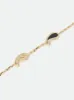 TEARS OF JOY BRACELET — 14K YELLOW GOLD/ONYX sold by Rhude