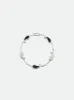 TEARS OF JOY BRACELET — 14K WHITE GOLD/ONYX sold by Rhude