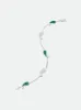 TEARS OF JOY BRACELET — SILVER/MALACHITE sold by Rhude