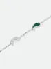 TEARS OF JOY BRACELET — SILVER/MALACHITE sold by Rhude