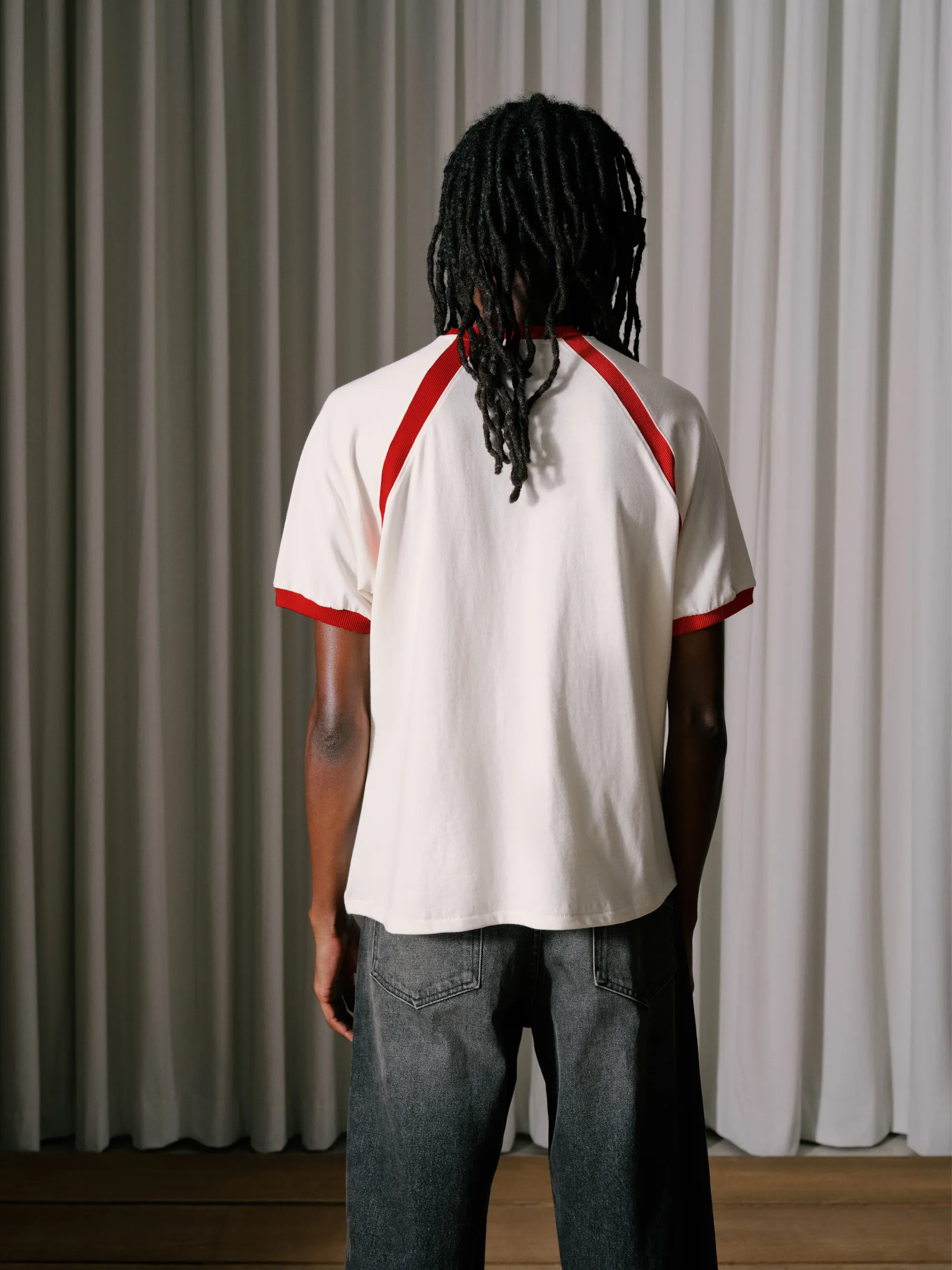 CYCLIN RAGLAN TEE sold by Rhude product image thumbnail 4