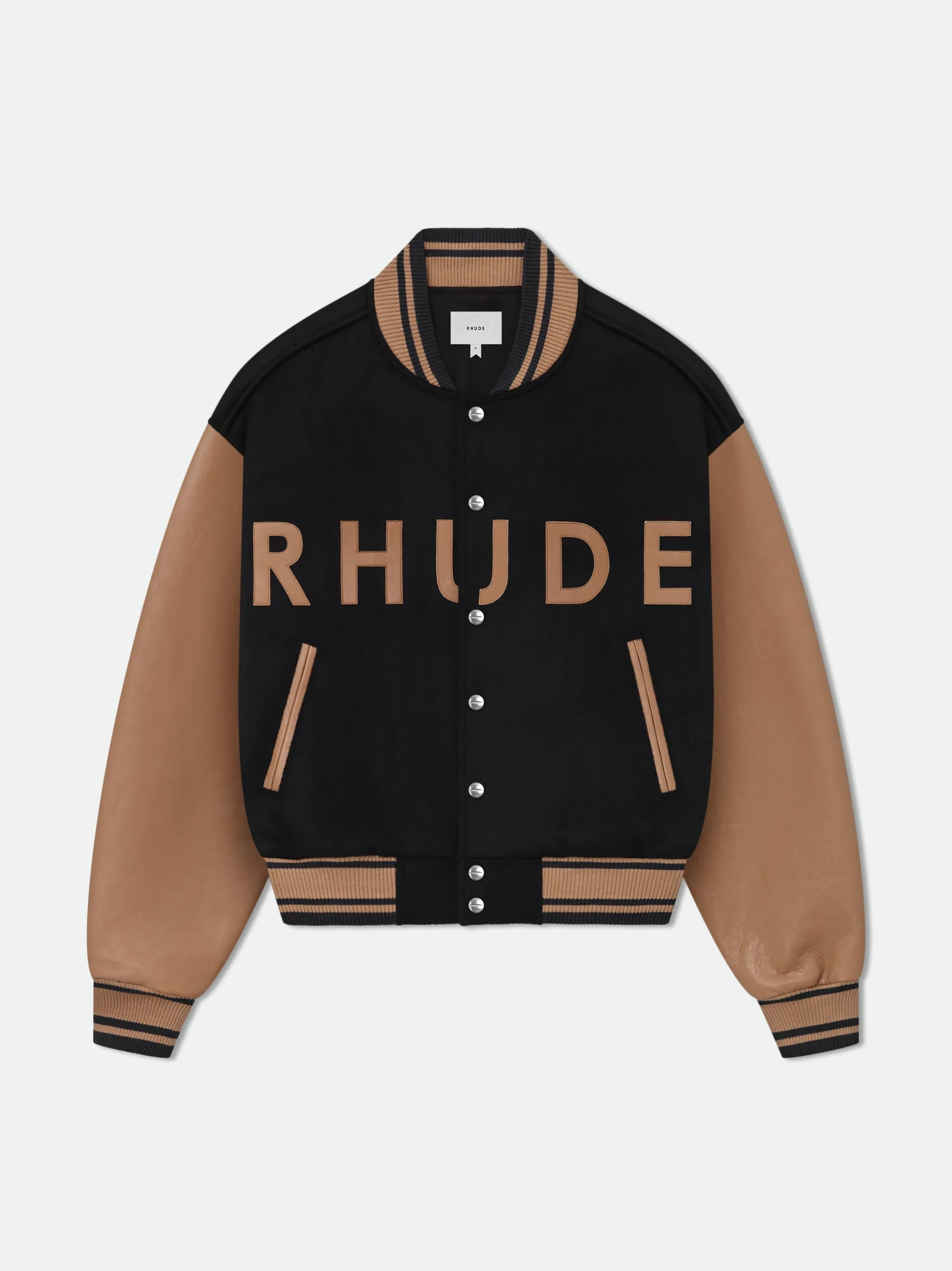 RHUDE COLLEGIATE VARSITY JACKET sold by Rhude