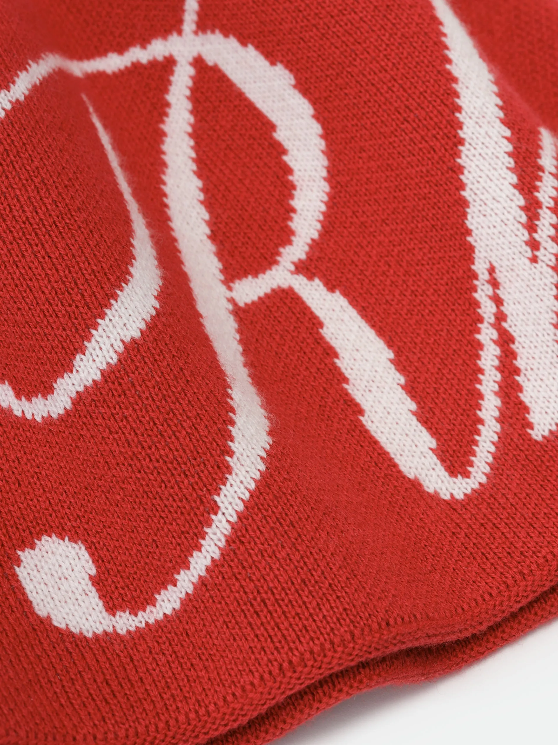 RHUDE SCRIPT KNIT BEANIE sold by Rhude product image thumbnail 5