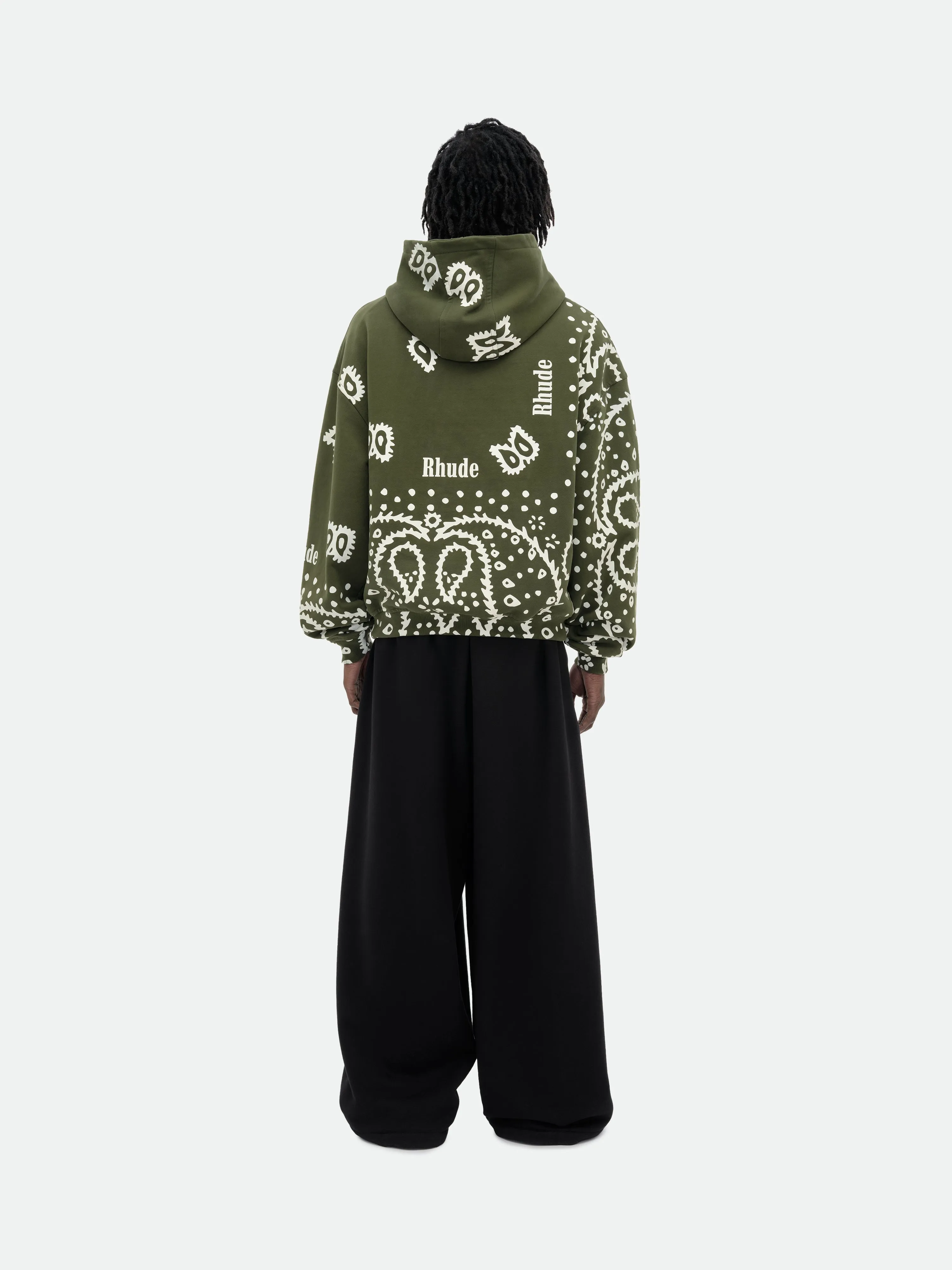 BANDANA PRINT HOODIE sold by Rhude product image thumbnail 4