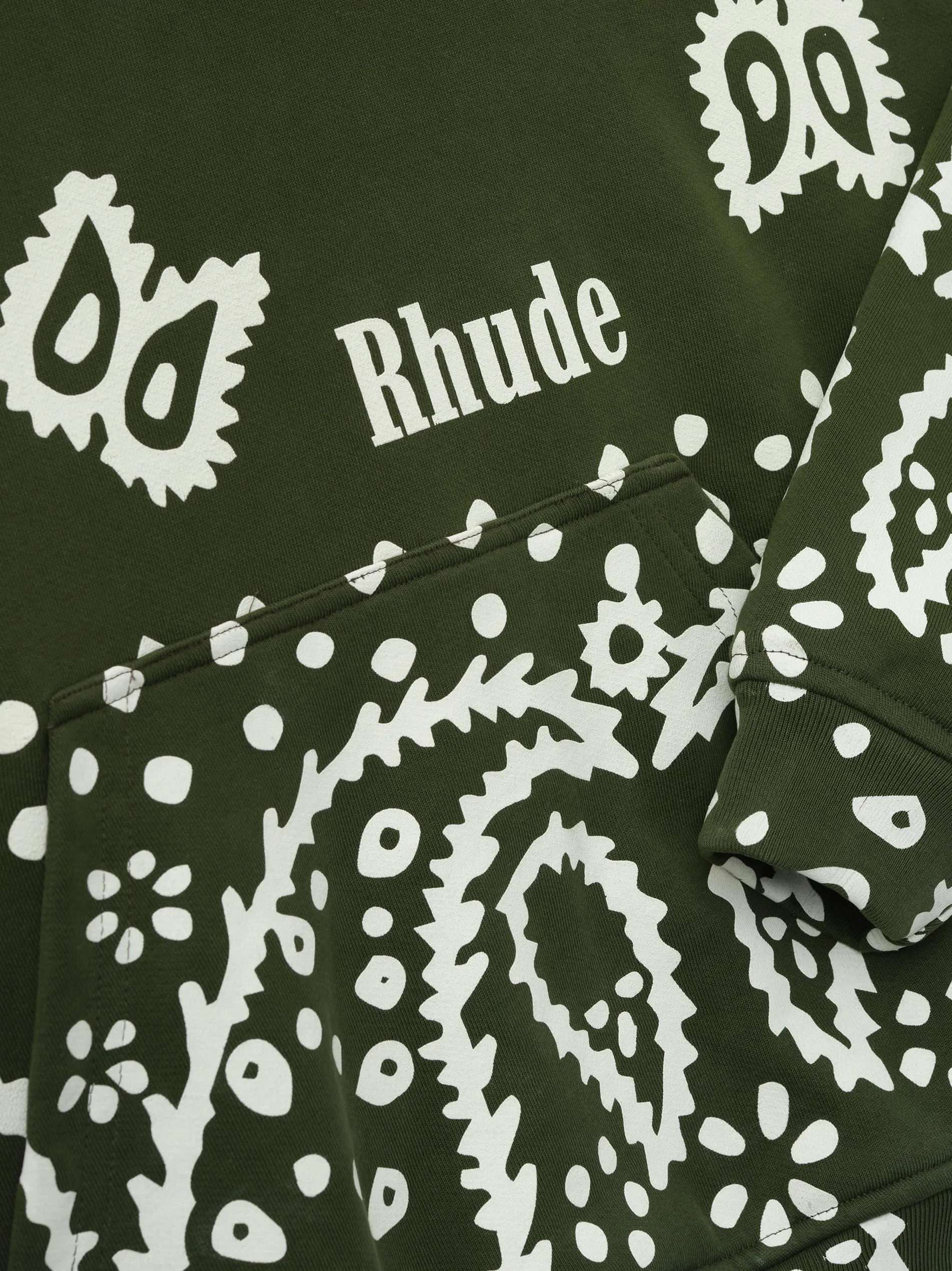 BANDANA PRINT HOODIE sold by Rhude product image thumbnail 5