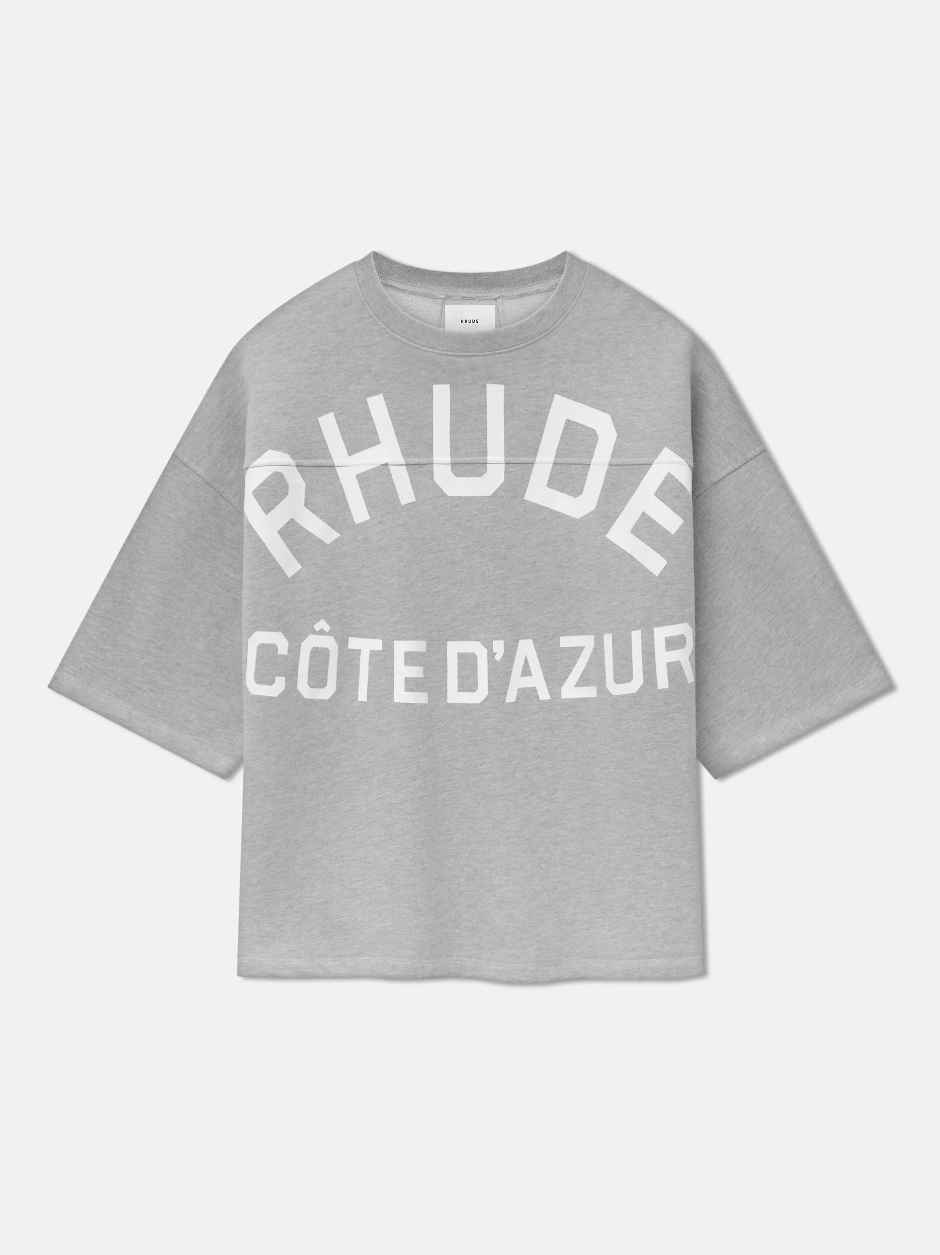 COTE D'AZUR MID-SLEEVE BOXY TEE sold by Rhude