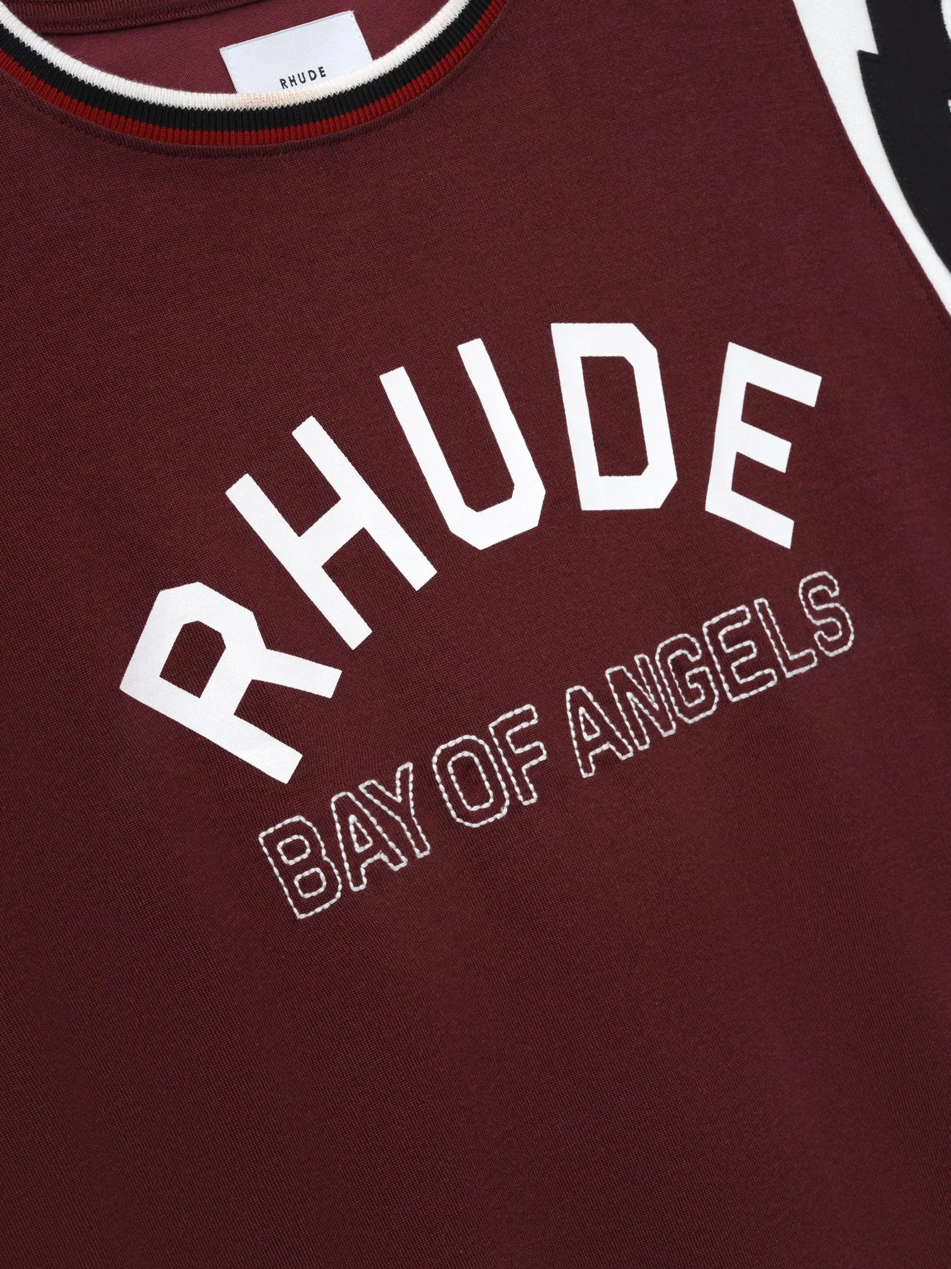 RHUDE LIGHTNING RINGER JERSEY TEE sold by Rhude product image thumbnail 5