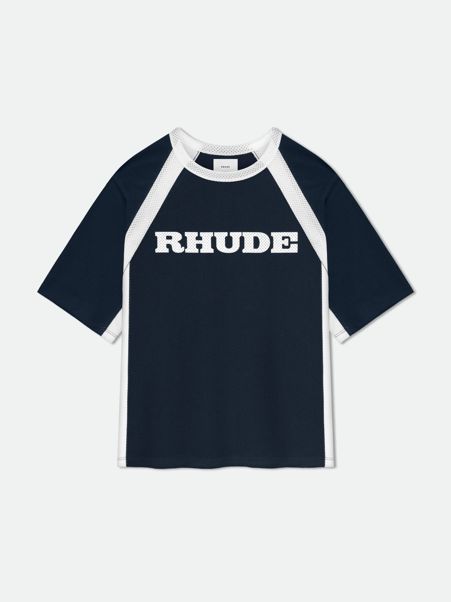 RACING LOGO MESH SHIRT sold by Rhude