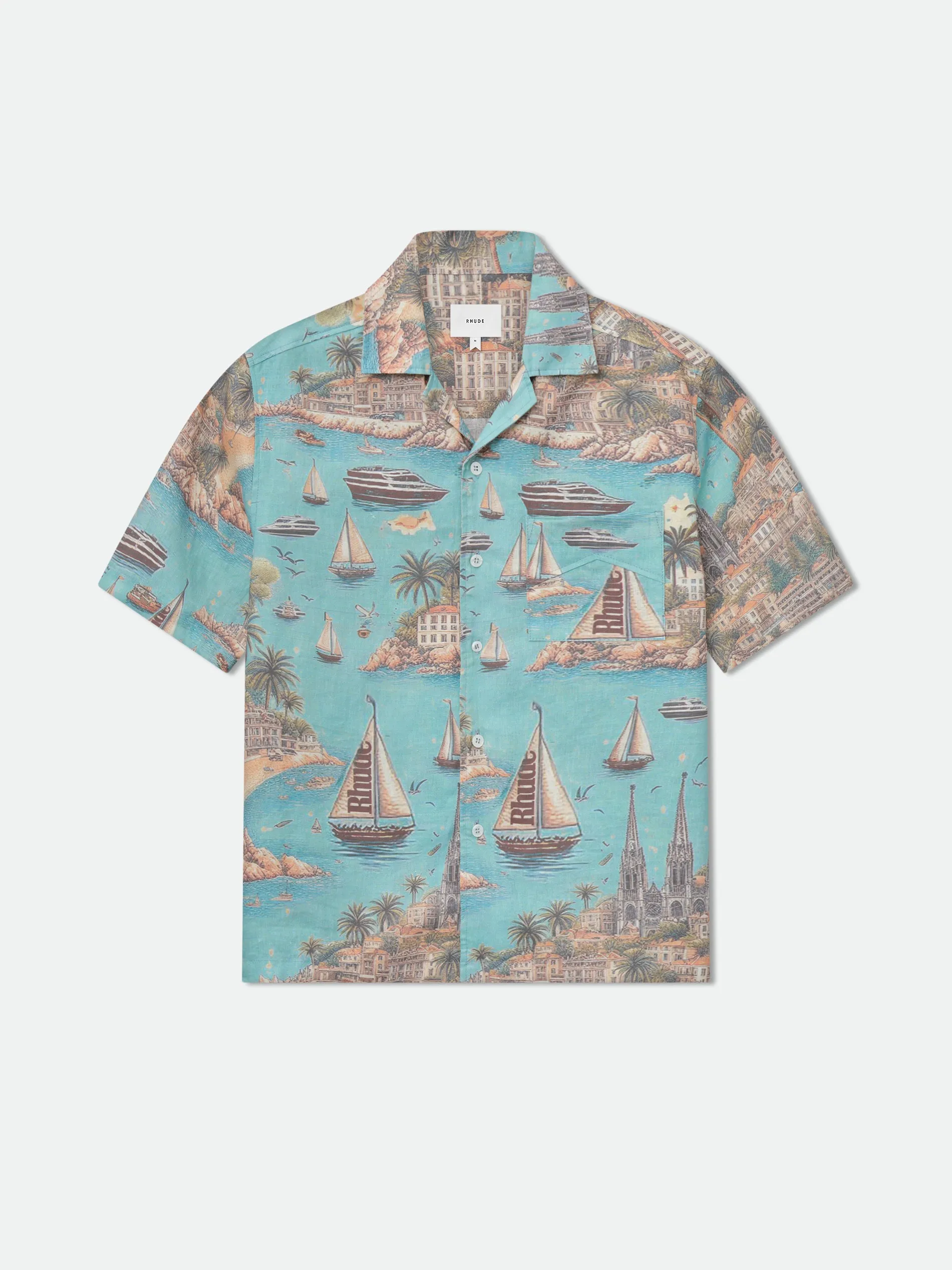 SAILING MAP SHIRT sold by Rhude