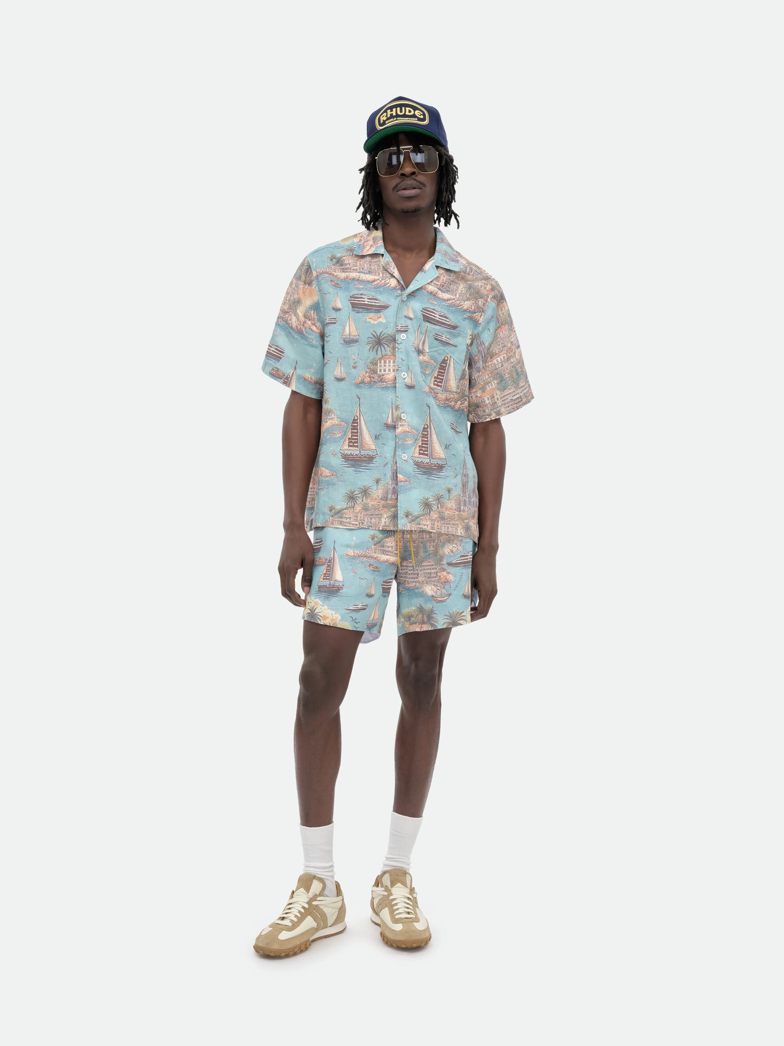 SAILING MAP SHIRT sold by Rhude product image thumbnail 2