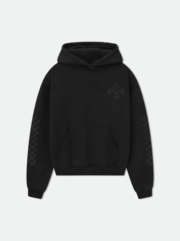 RHUDE CROSS LOGO HOODIE sold by Rhude
