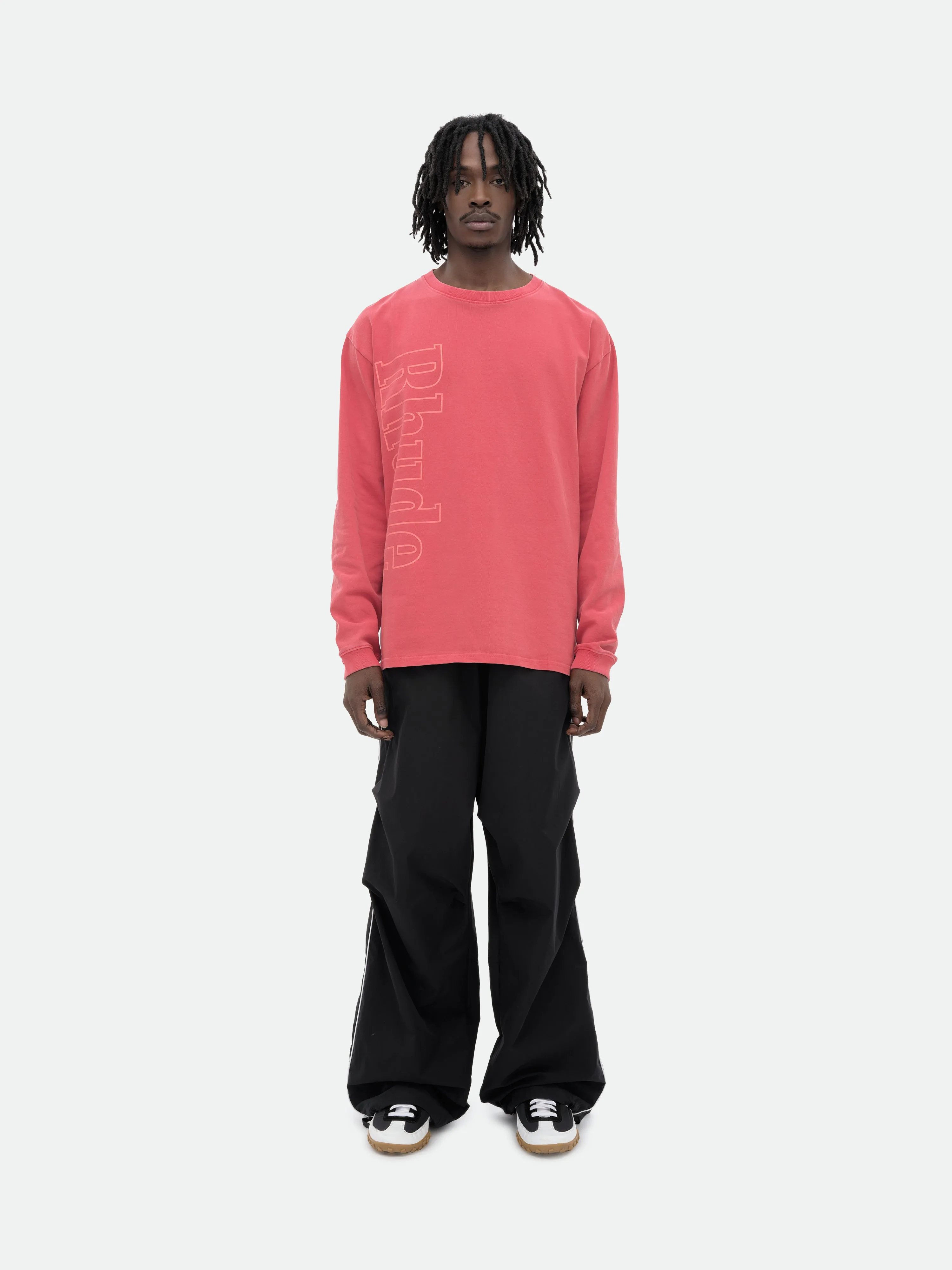 RHUDE SIDE LOGO LS TEE sold by Rhude product image thumbnail 2
