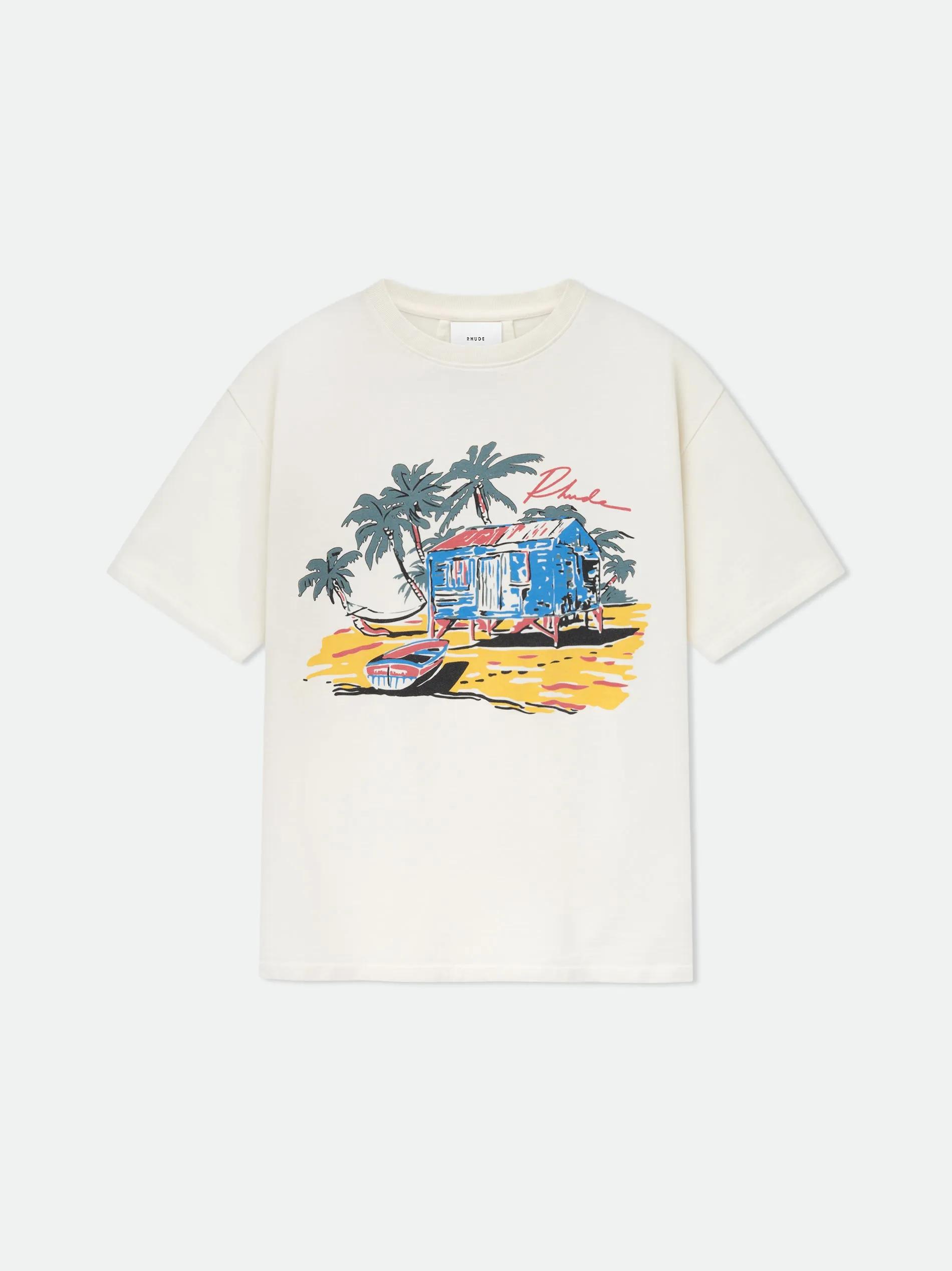 RHUDE BEACH SIDE TEE sold by Rhude
