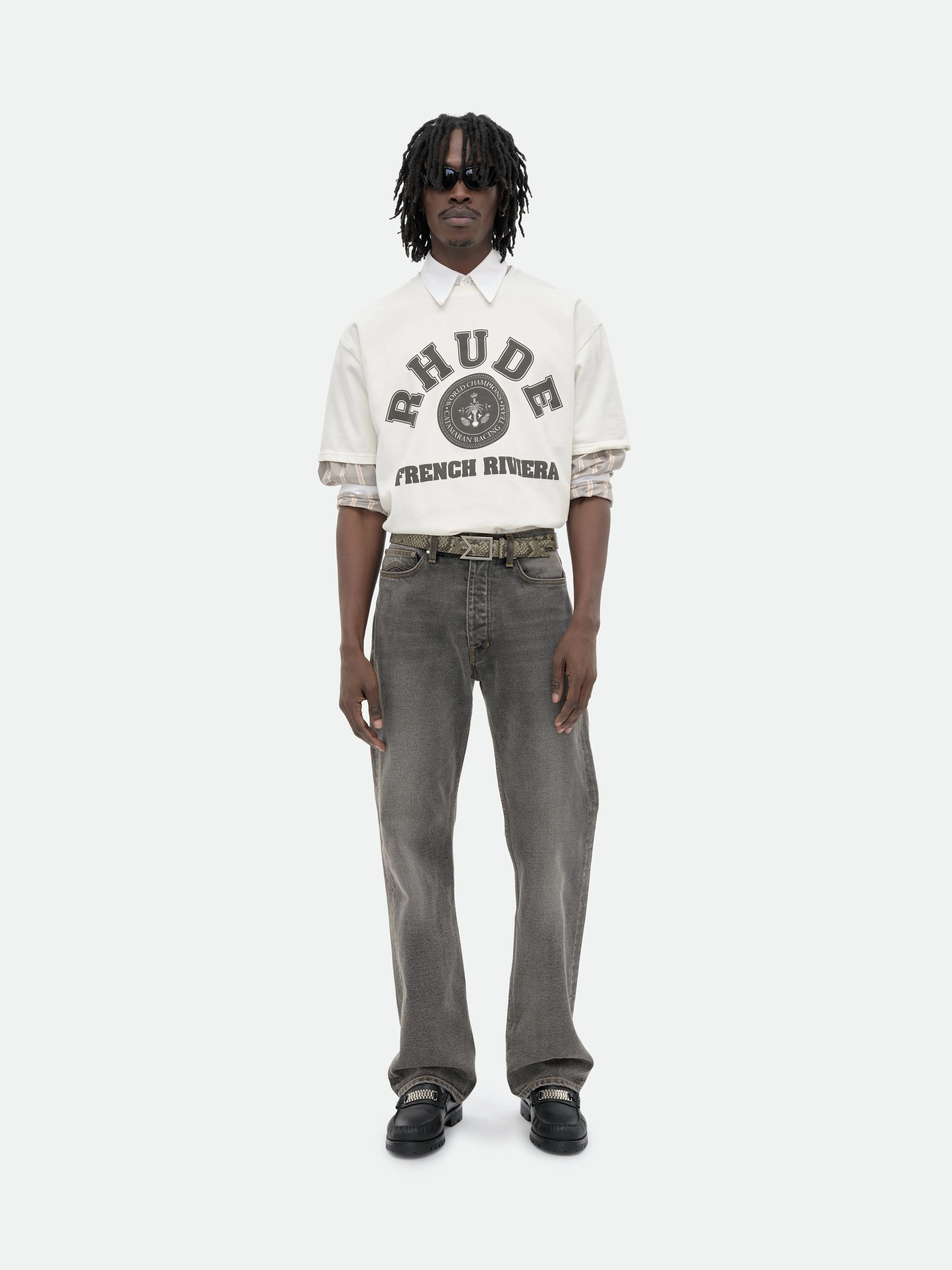 RHUDE FRENCH RIVIERA TEE sold by Rhude product image thumbnail 2