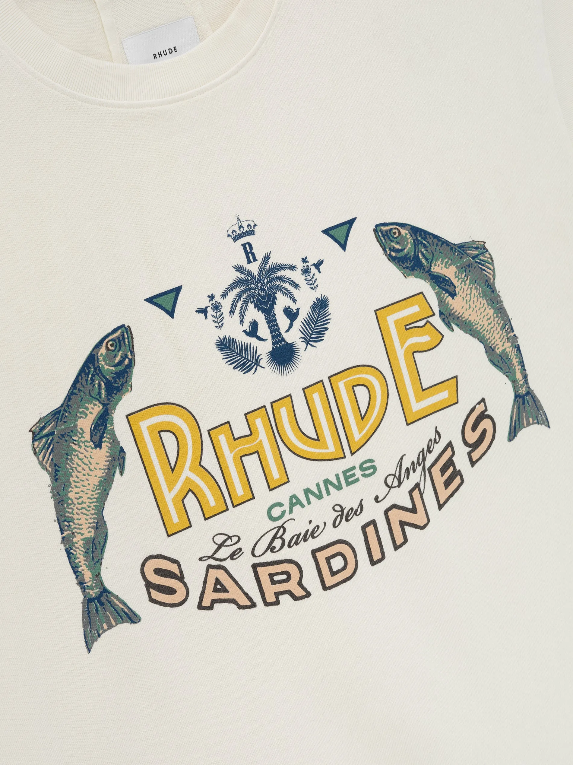 RHUDE SARDINES TEE sold by Rhude product image thumbnail 5