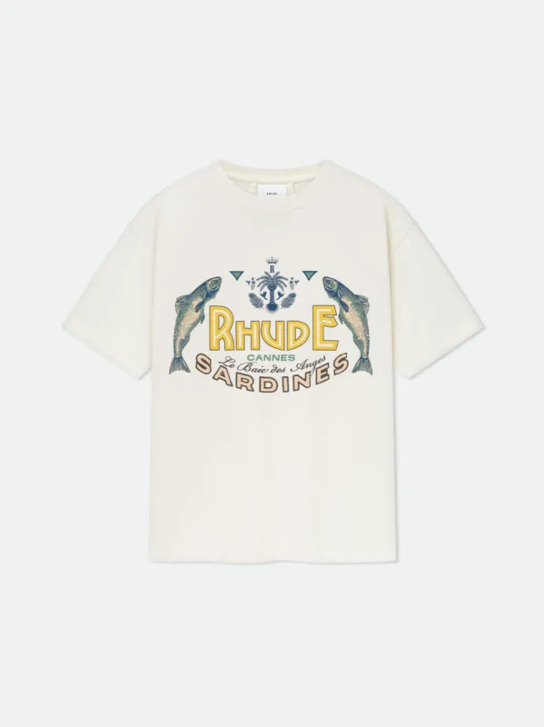 RHUDE SARDINES TEE sold by Rhude