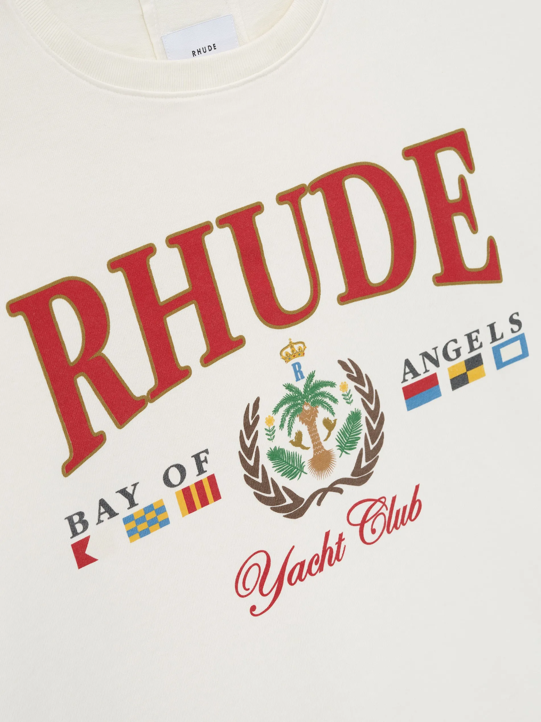BAY OF ANGELS YACHT TEE sold by Rhude product image thumbnail 5