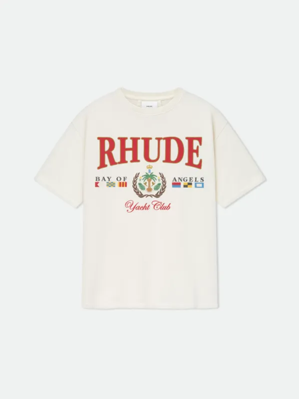 BAY OF ANGELS YACHT TEE sold by Rhude